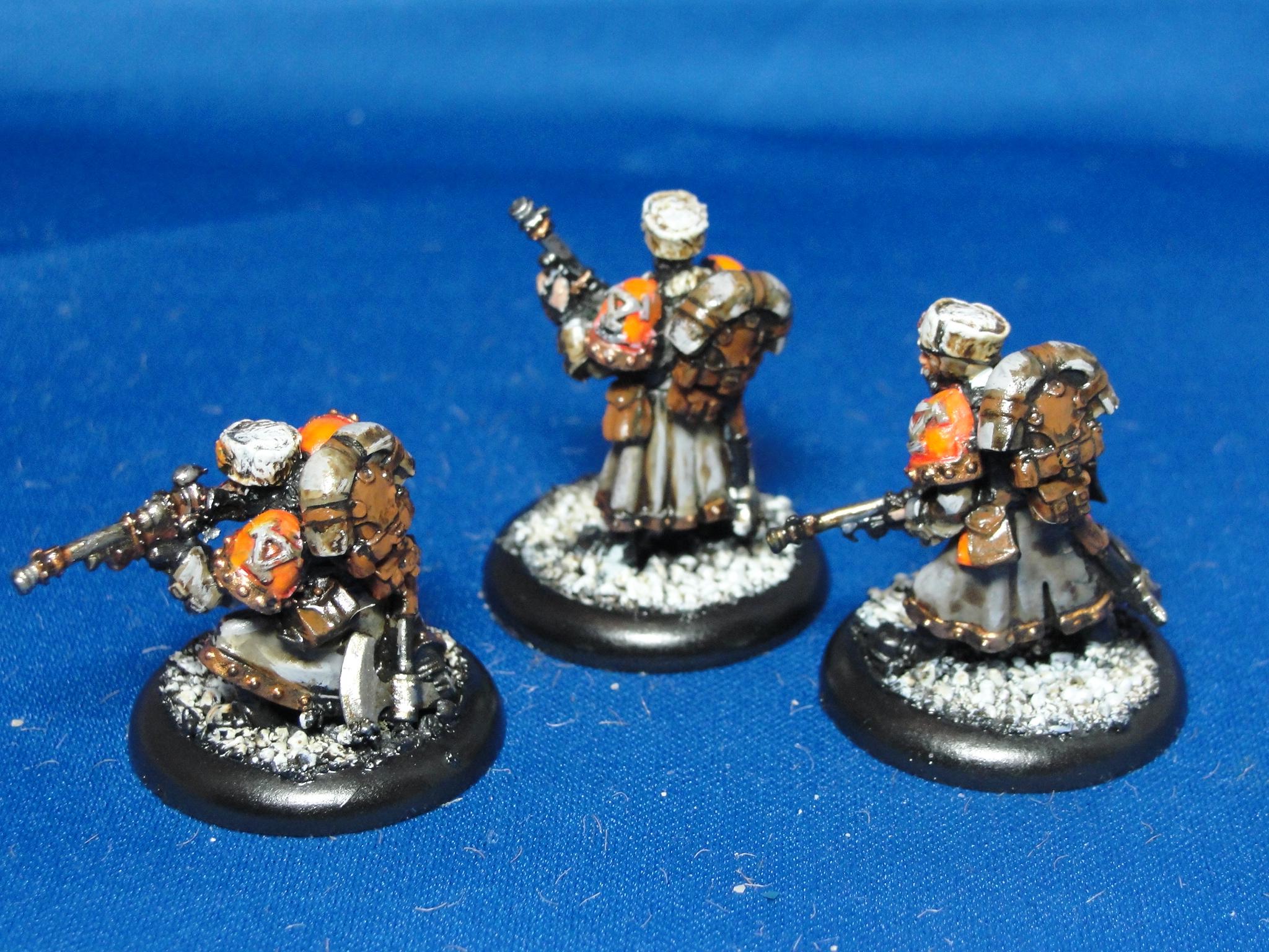 Warmachine, Khador, Winterguard Rifle Corps