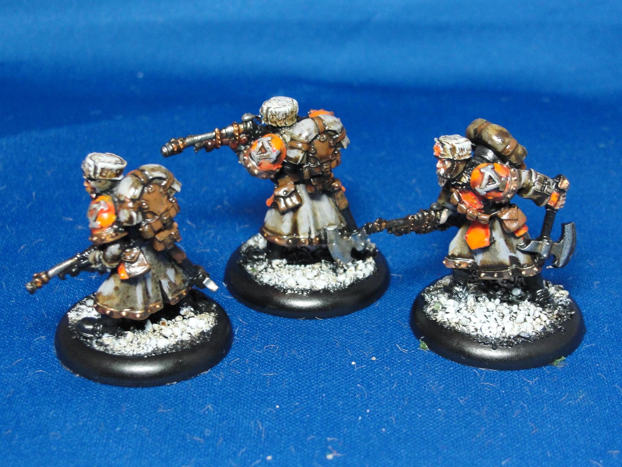Warmachine, Khador, Winterguard Rifle Corps
