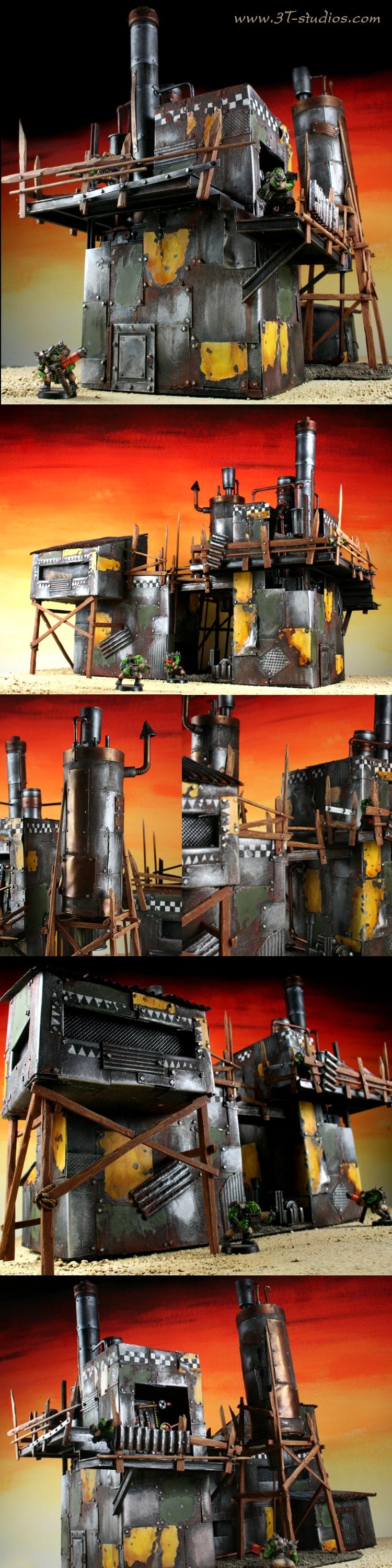 Ork Refinery Montage