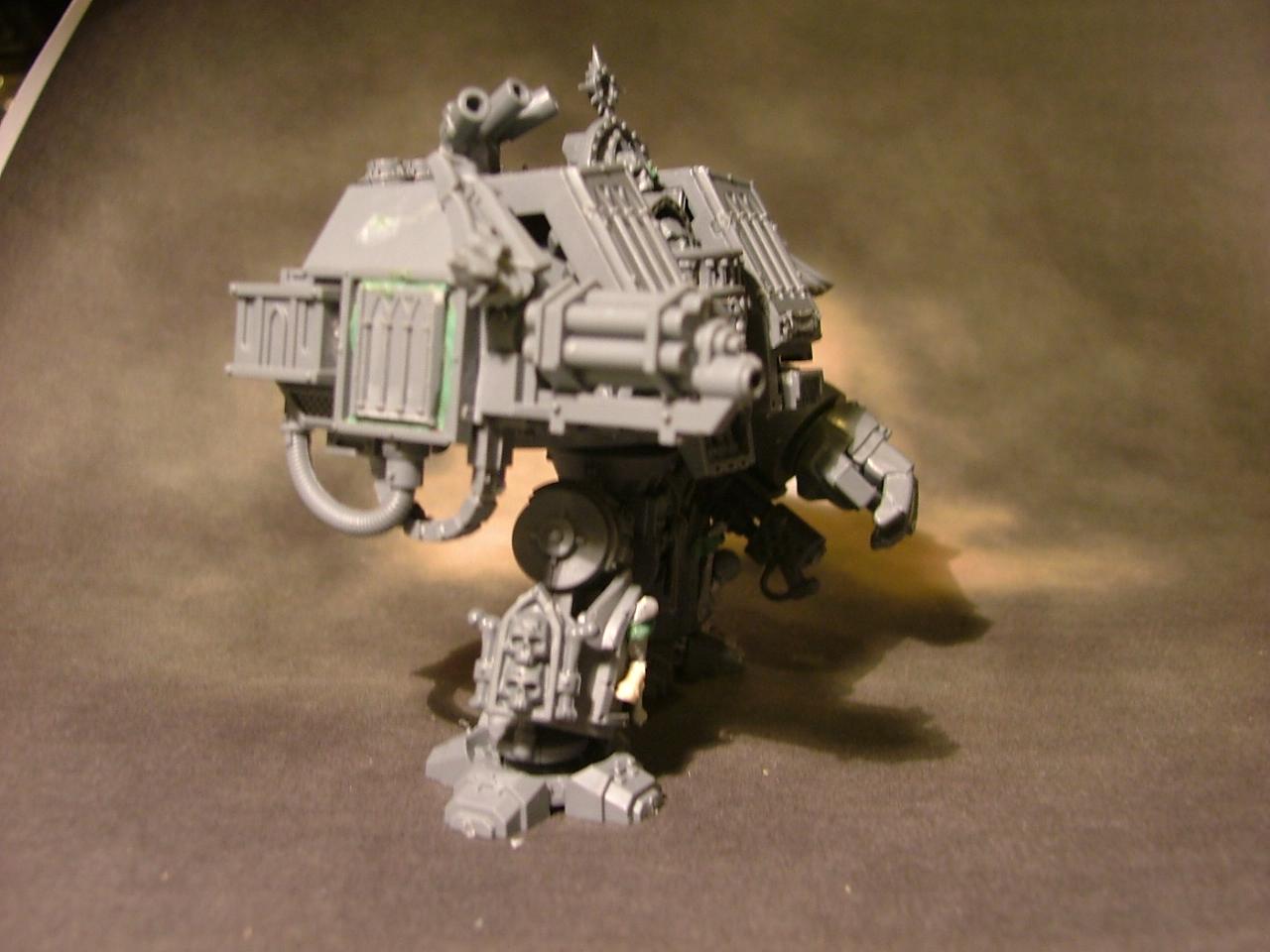 Chaplain Venerable, Dreadnought, Mentor Legin, Space Marines, Work In Progress