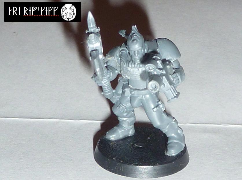 Beginner, Conversion, Space Wolves, Warhammer 40,000, Wolf Scout, Work ...