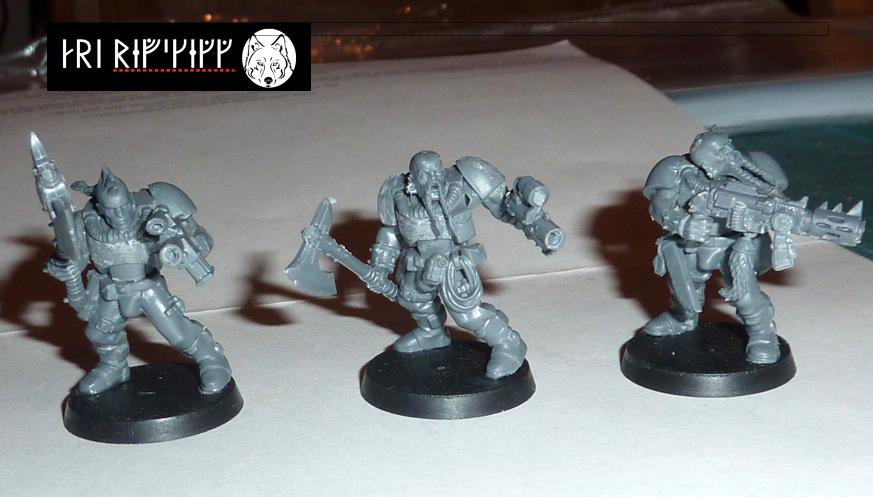 Beginner, Conversion, Space Wolves, Warhammer 40,000, Work In Progress