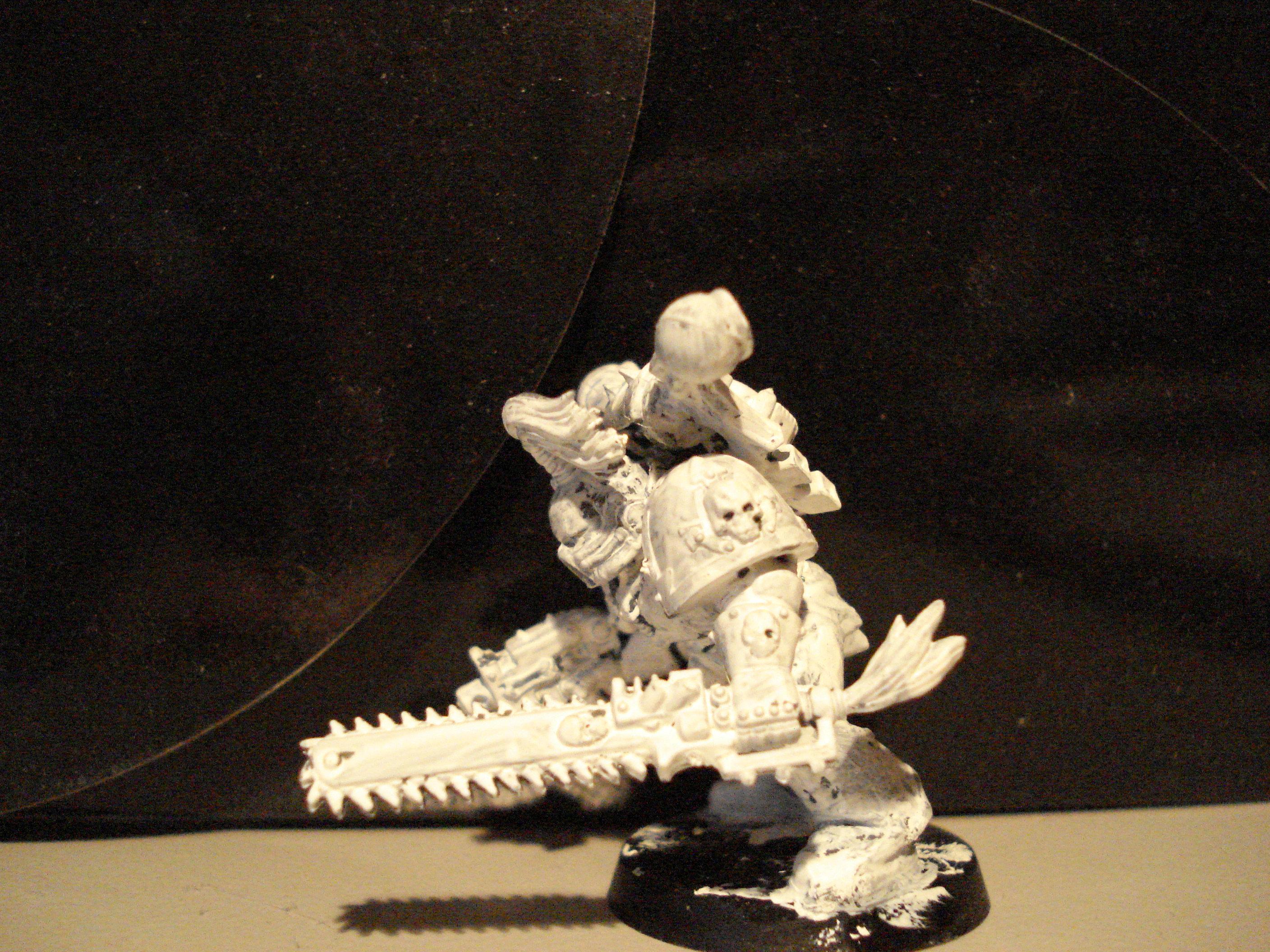 Chainsword, Chaos, Space Marines, Work In Progress