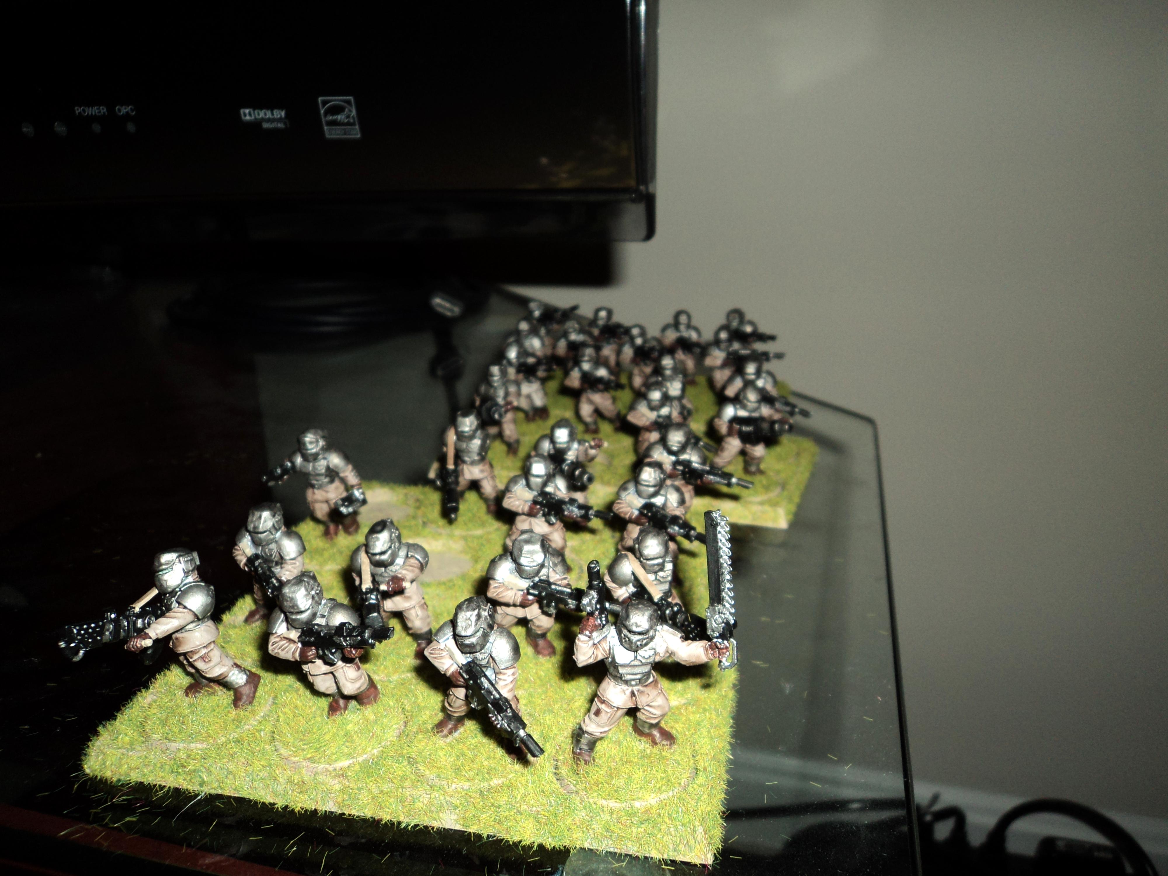 Imperial Guard, 3 squads