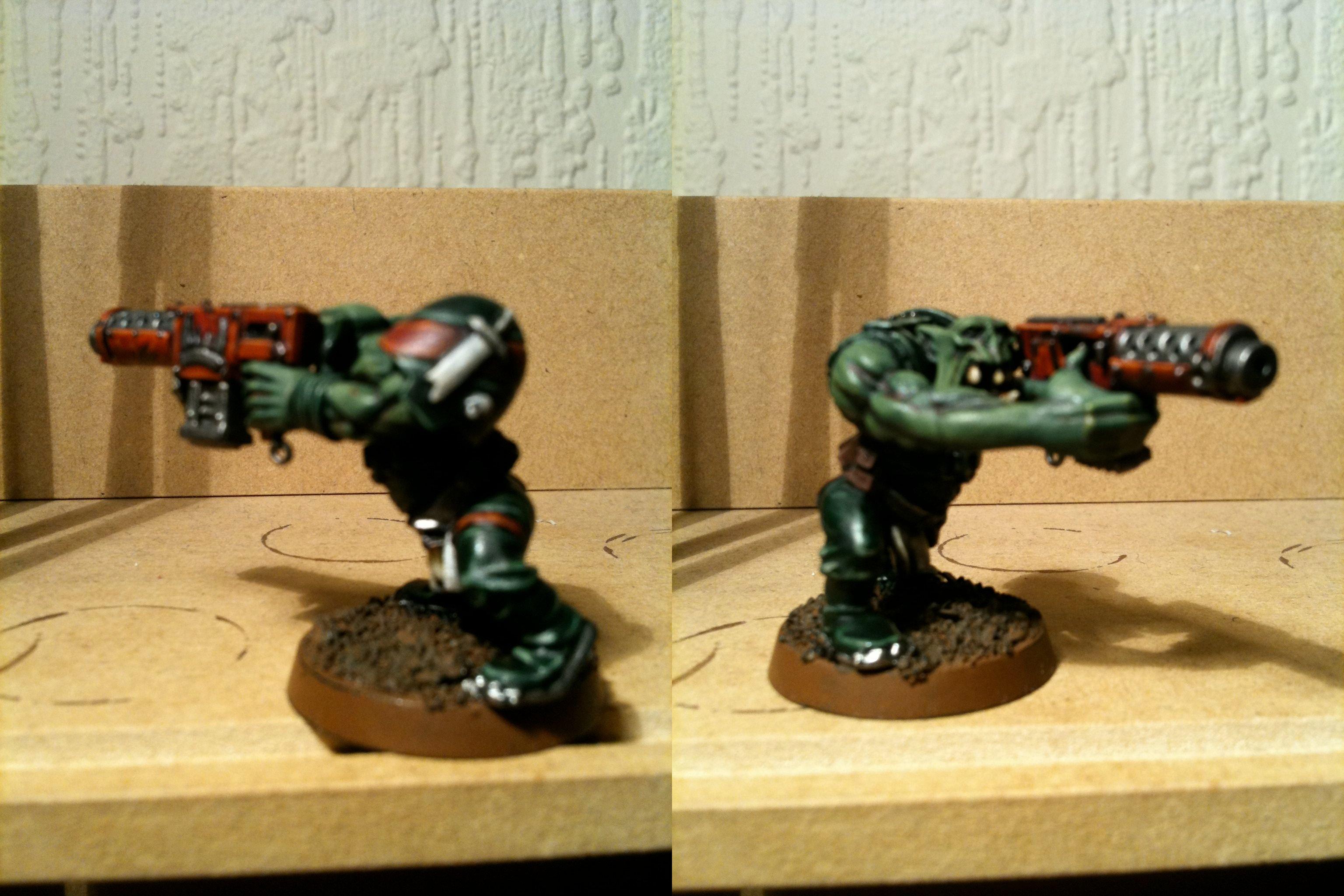 Da Dark Angelz, Orks, Shoota, Work In Progress