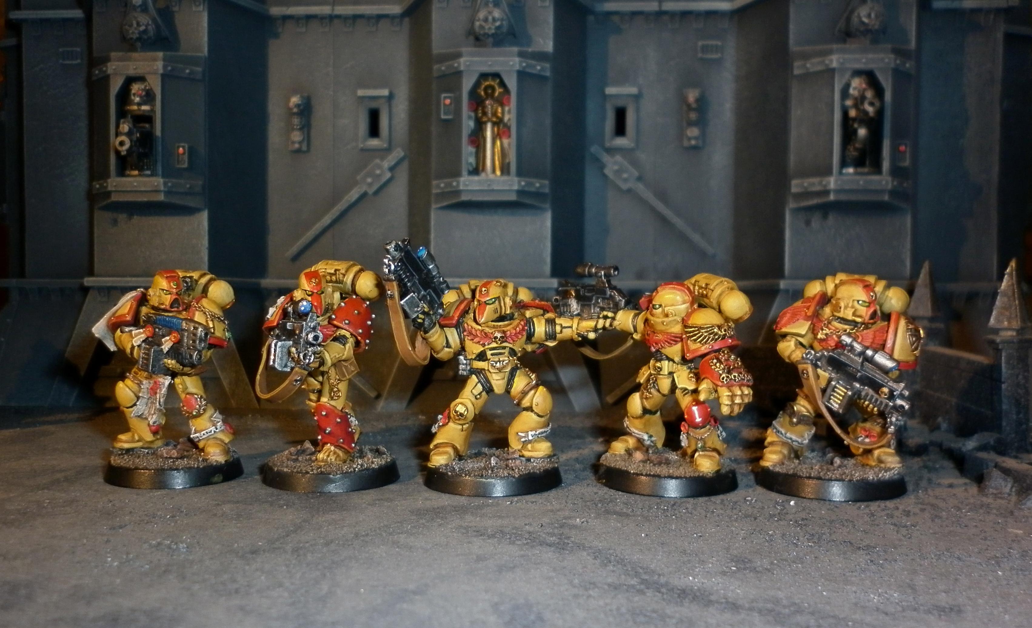 Aphotecary, Command Squad, Hero, Imperial Fists, Space Marines, Veteran