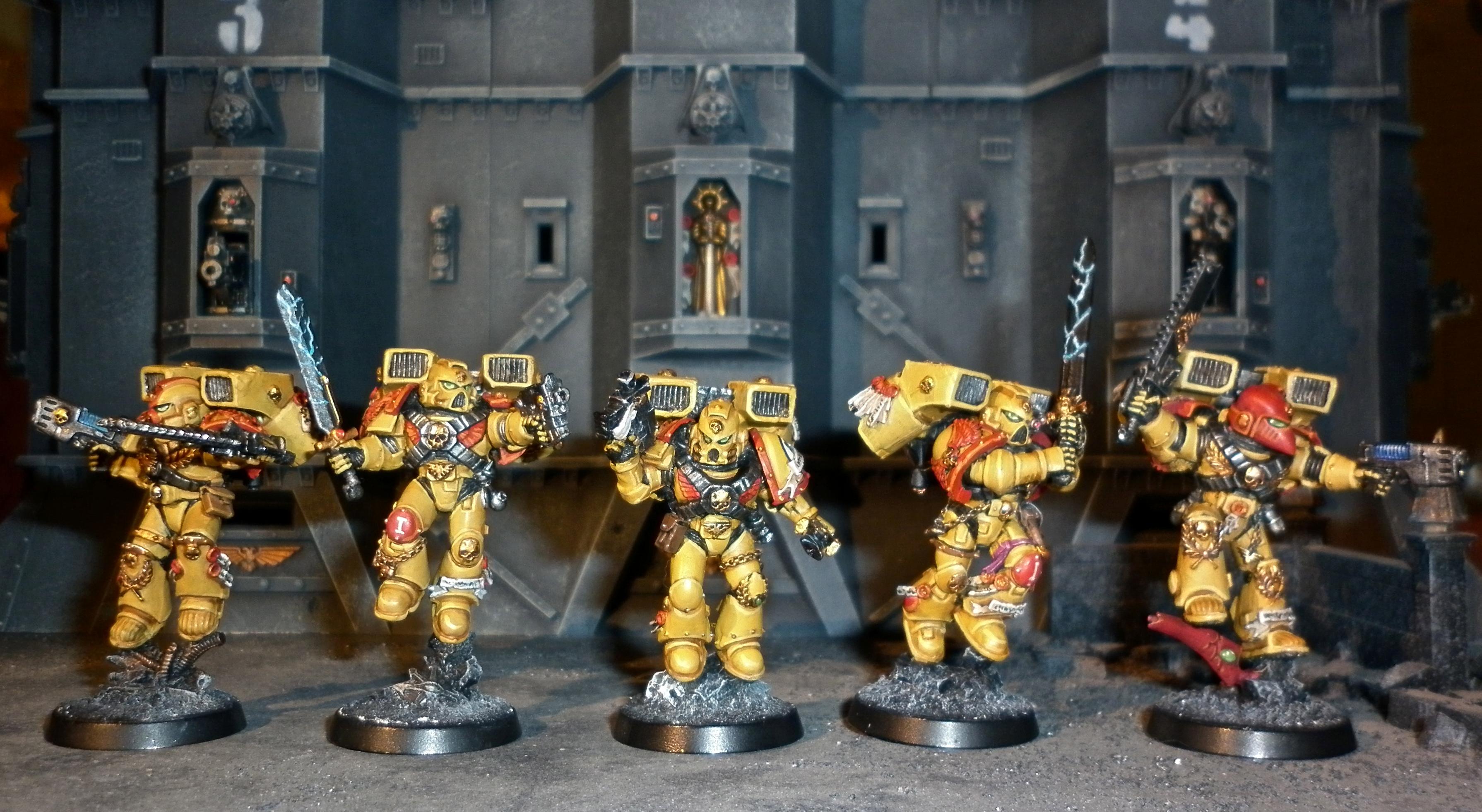 Aphotecary, Command Squad, Hero, Imperial Fists, Space Marines, Veteran