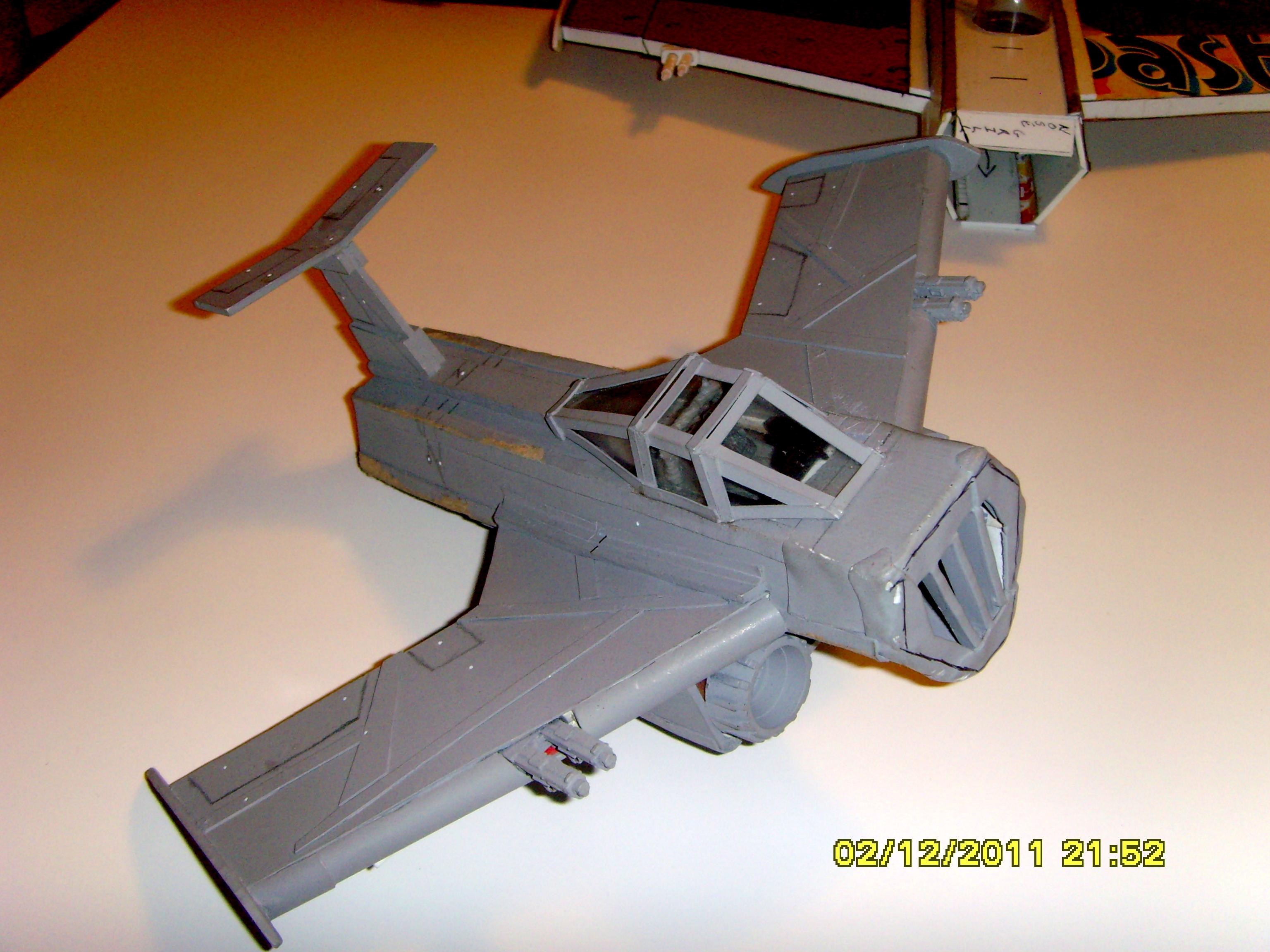 Aircraft, Apocalypse, Conversion, Fighta-bomba, Flyer, Orks, Paperhammer, Scratch Build, Speed Freaks, Vehicle, Warhammer 40,000