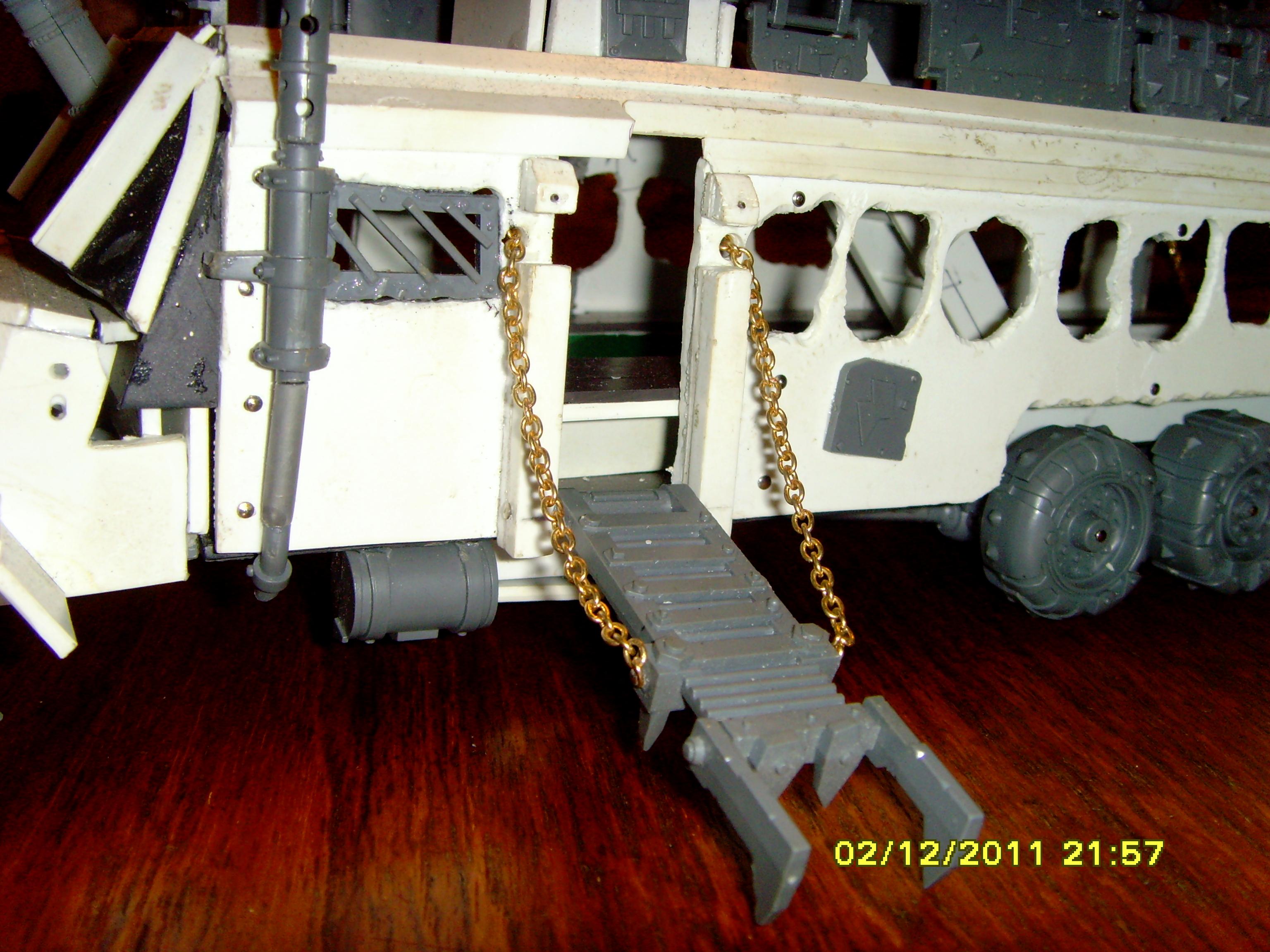 Battlewagon, Conversion, Orks, Paperhammer, Scratch Build, Transport, Vehicle, Warhammer 40,000