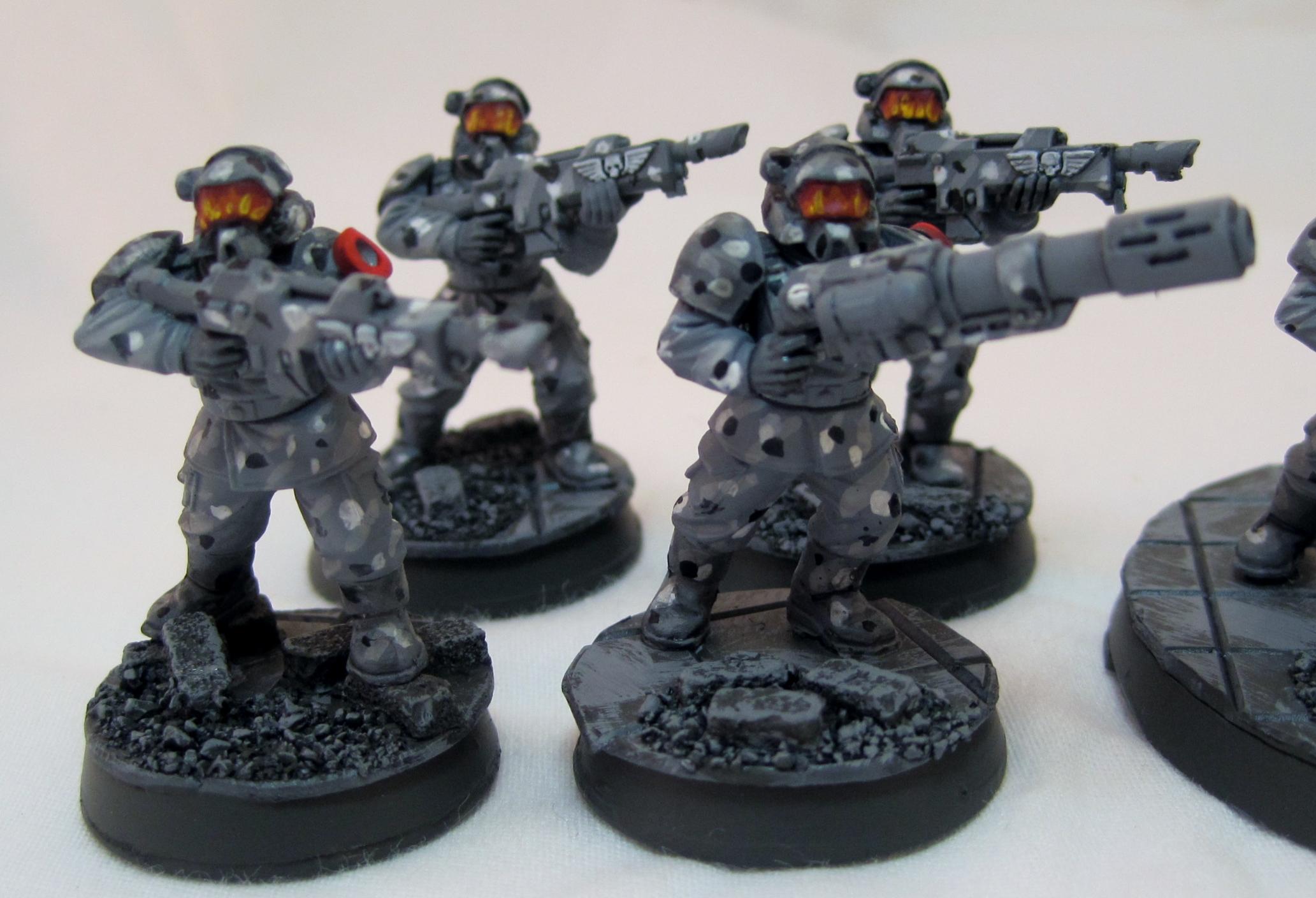 Cadians, Camouflage, Guardsmen, Imperial Guard, Infantry, Platoon, Urban