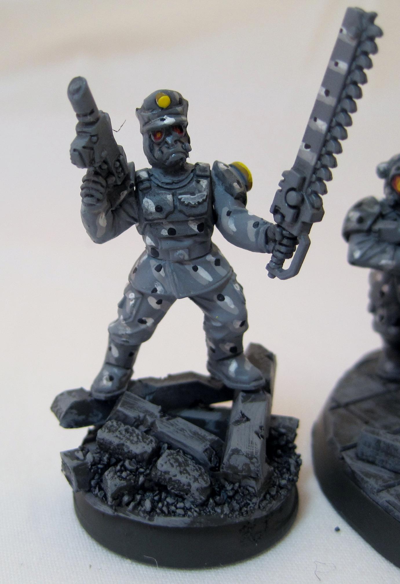 Cadians, Camouflage, Guardsmen, Imperial Guard, Infantry, Platoon, Urban