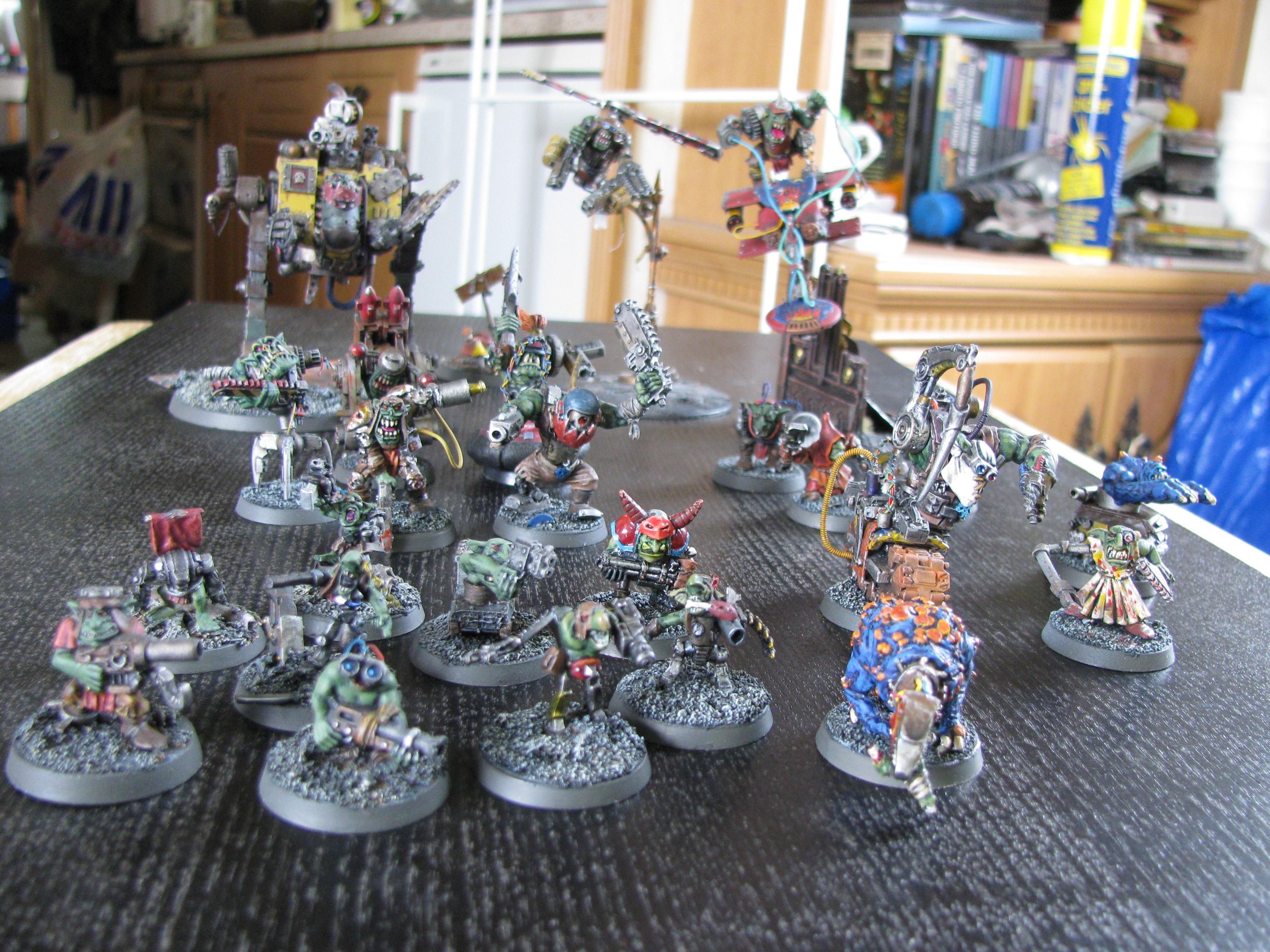 Bionik, Conversion, Cybork, Cyborks, Gorkamekka, Mekanik, Orks, Warhammer 40,000