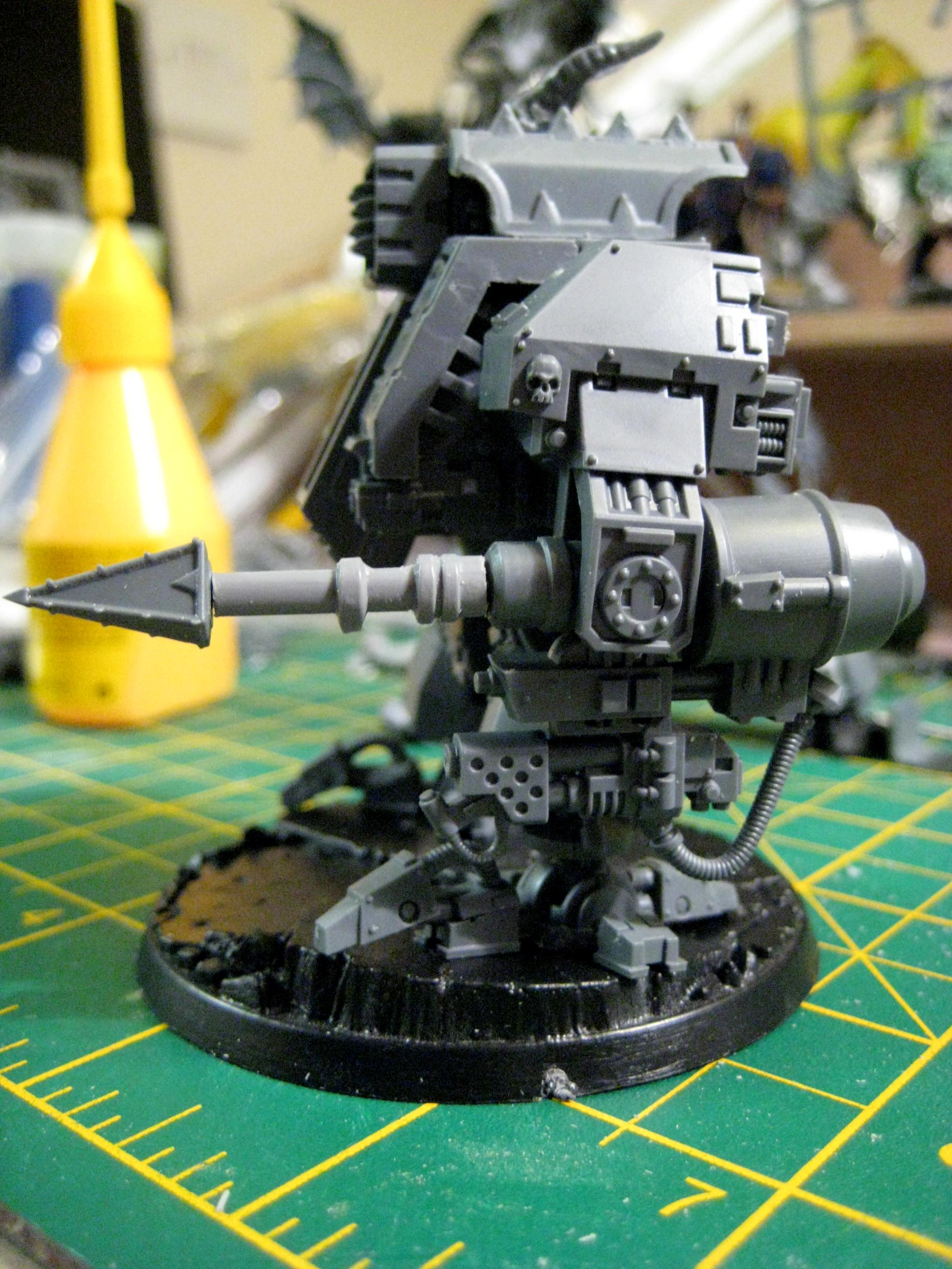 Chaos, Dreadnough, Dreadnought, Iron Warriors, Work In Progress