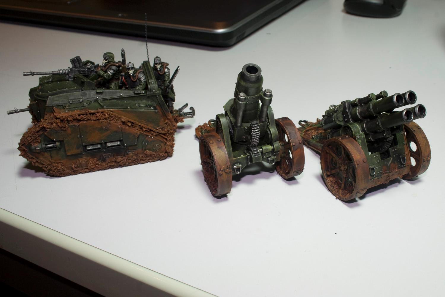 Artillery, Death Korps of Krieg, Imperial Guard, Kreig