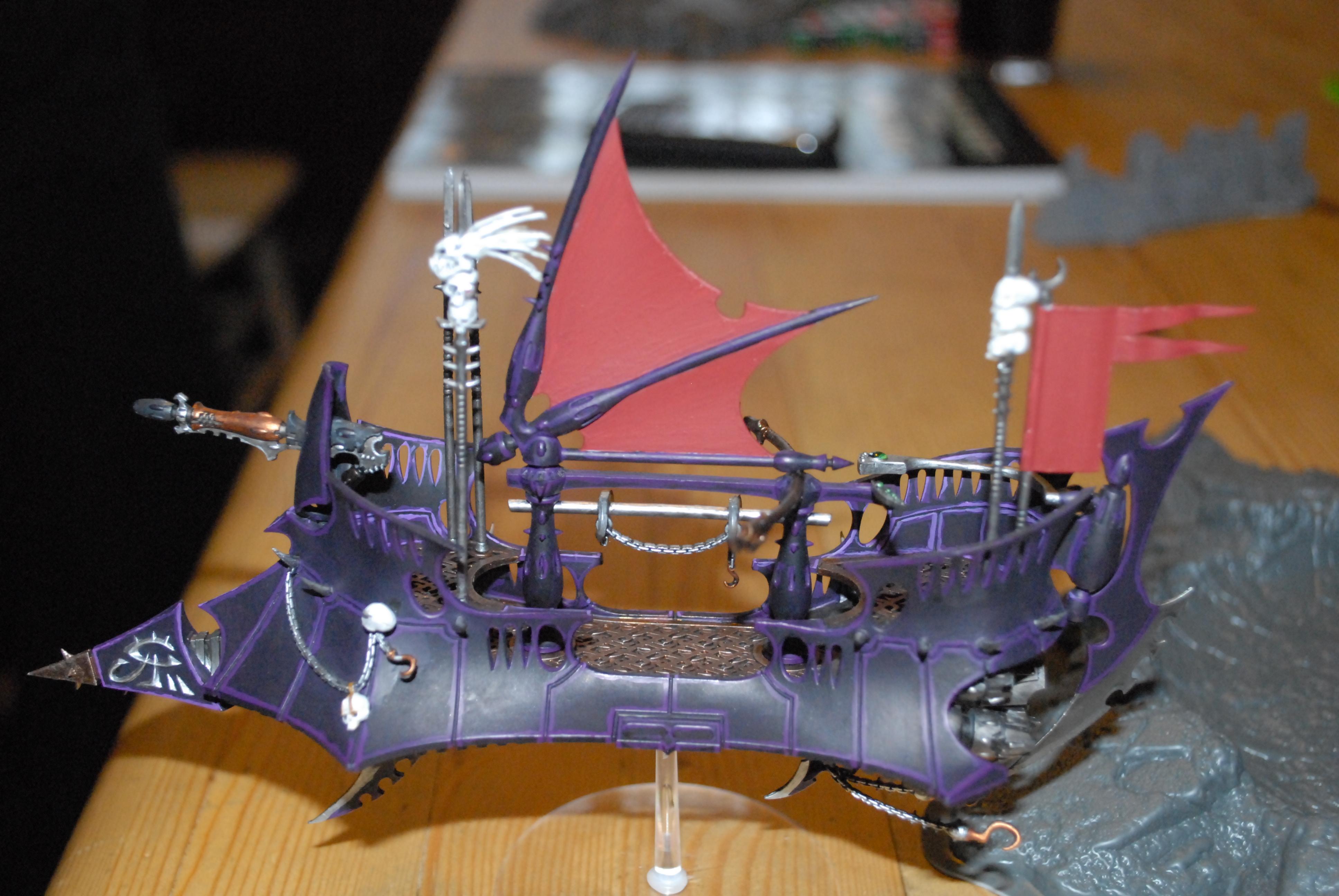 Dark Eldar, Skimmer, Work In Progress