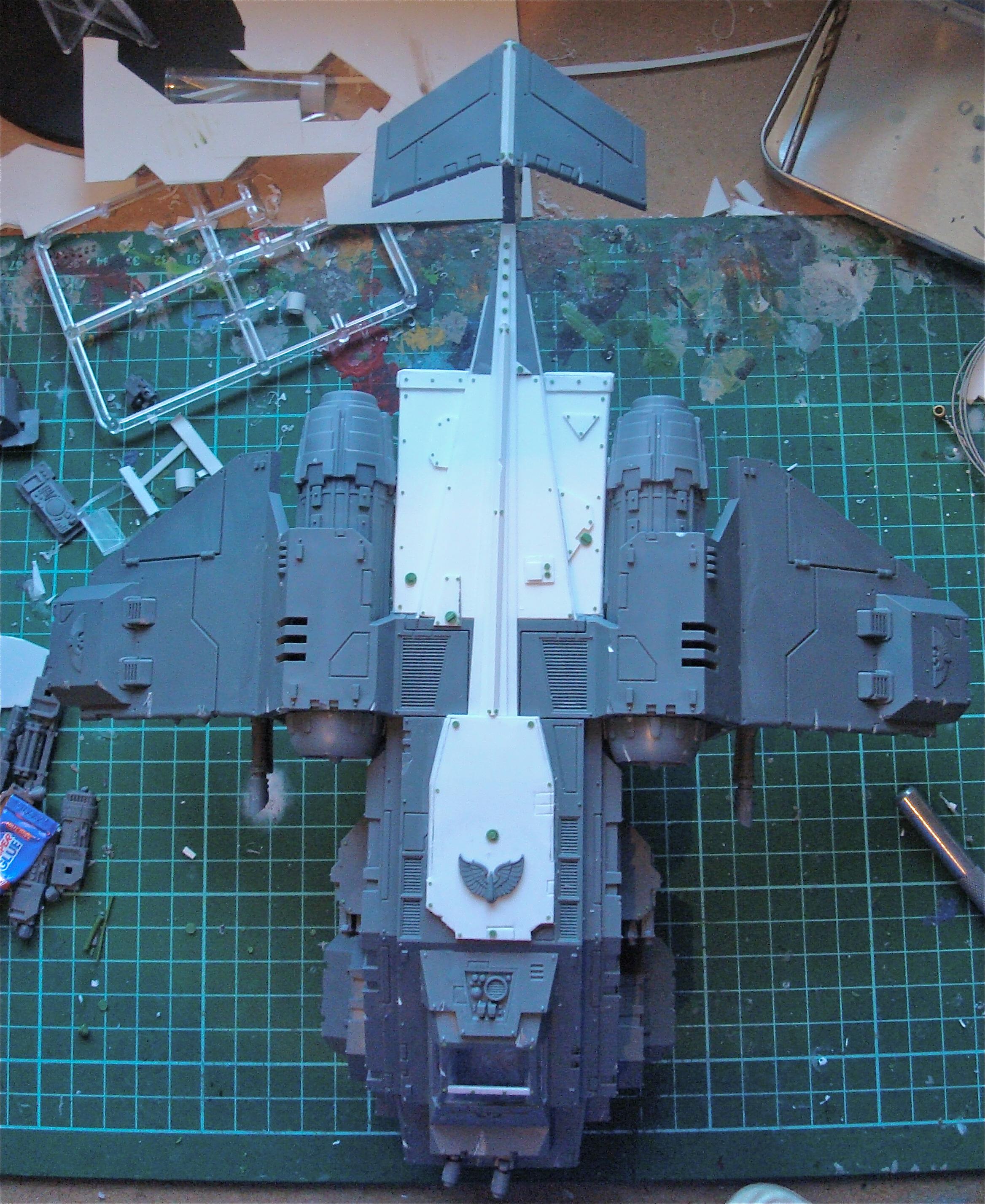 Scratch Build, Space Marines, Stormraven