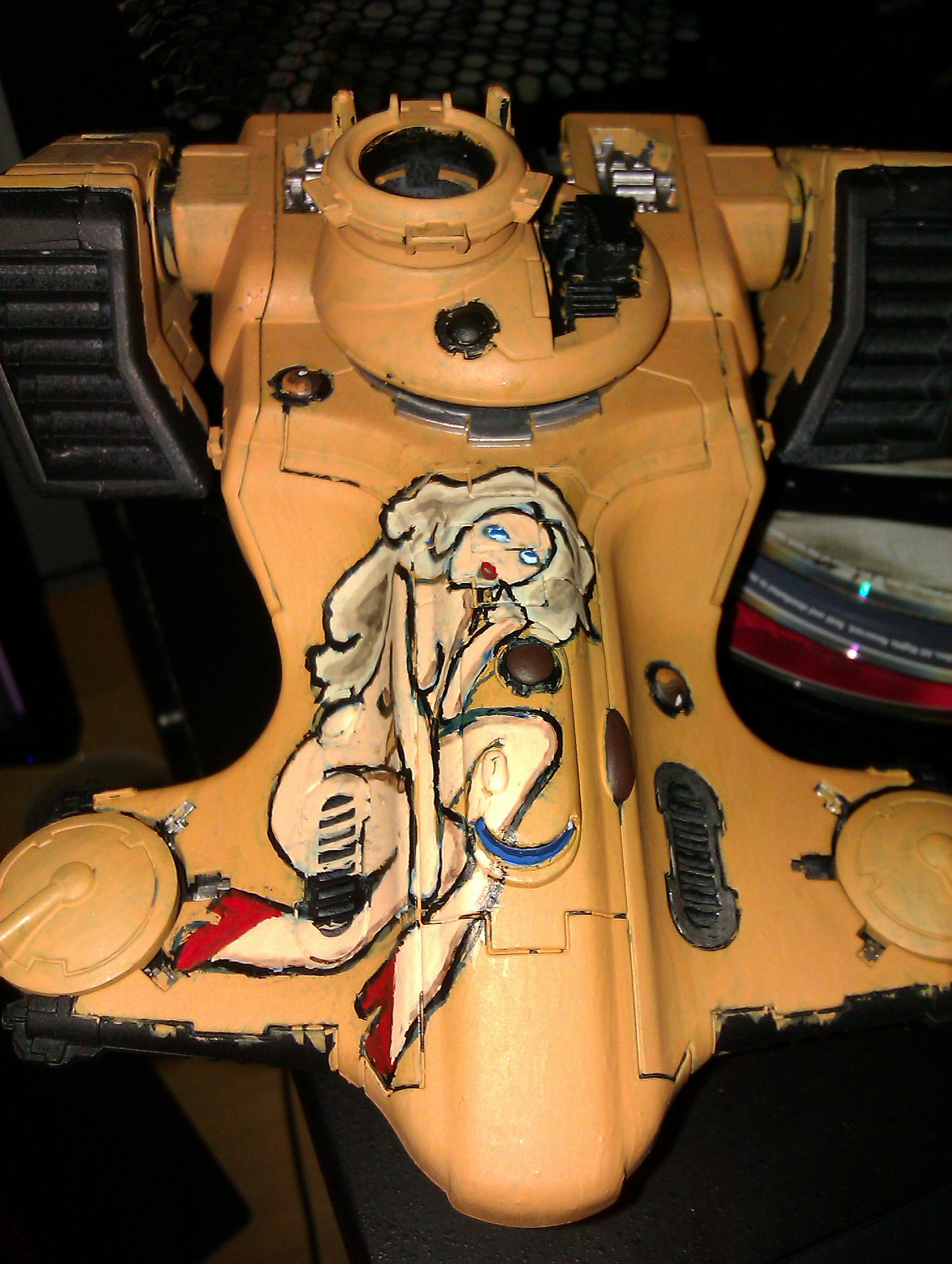 Freehand, Hammerhead, Nsfw, Tank, Tau, Warhammer 40,000