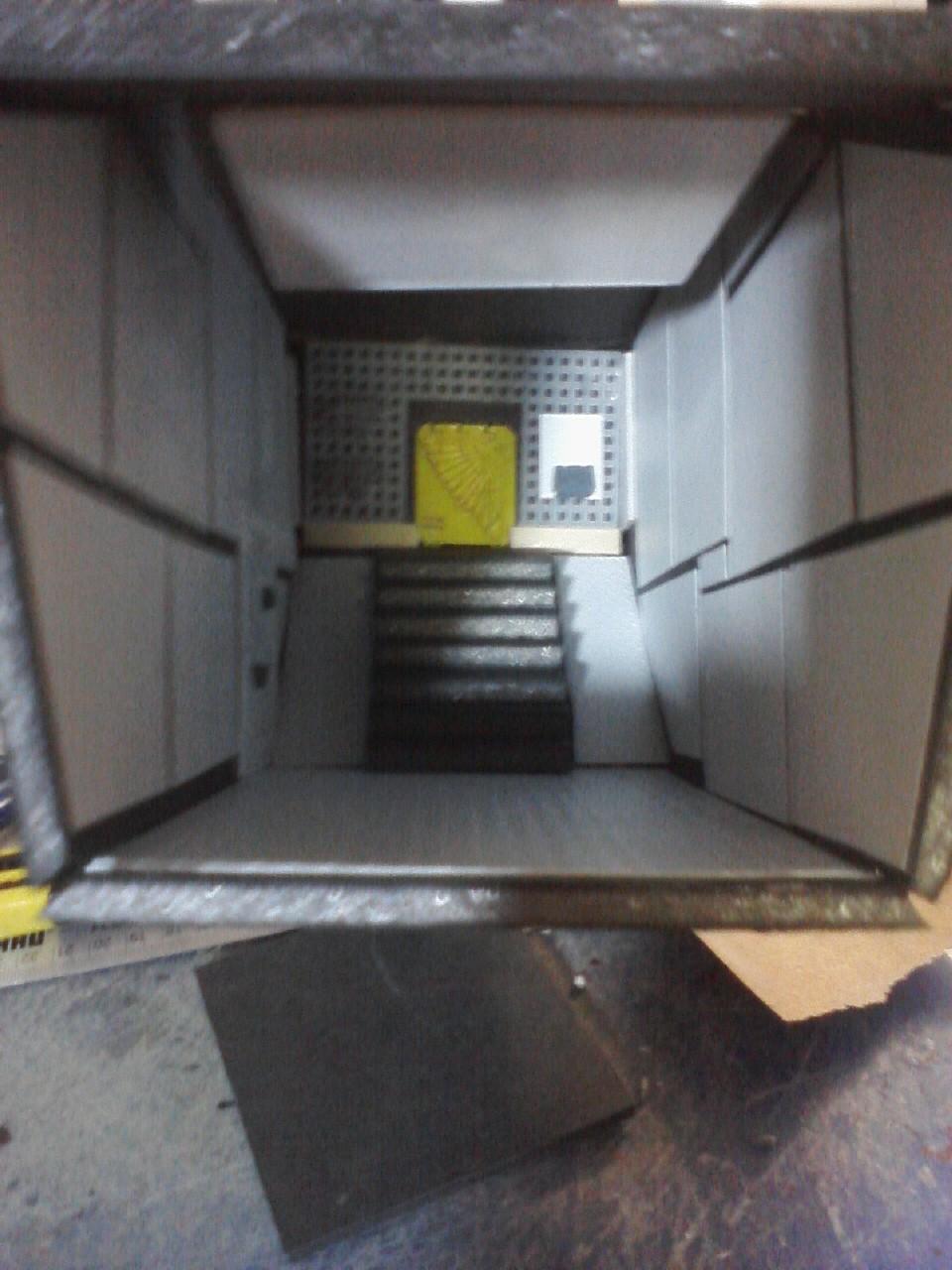 This is the interior of the cargo hold