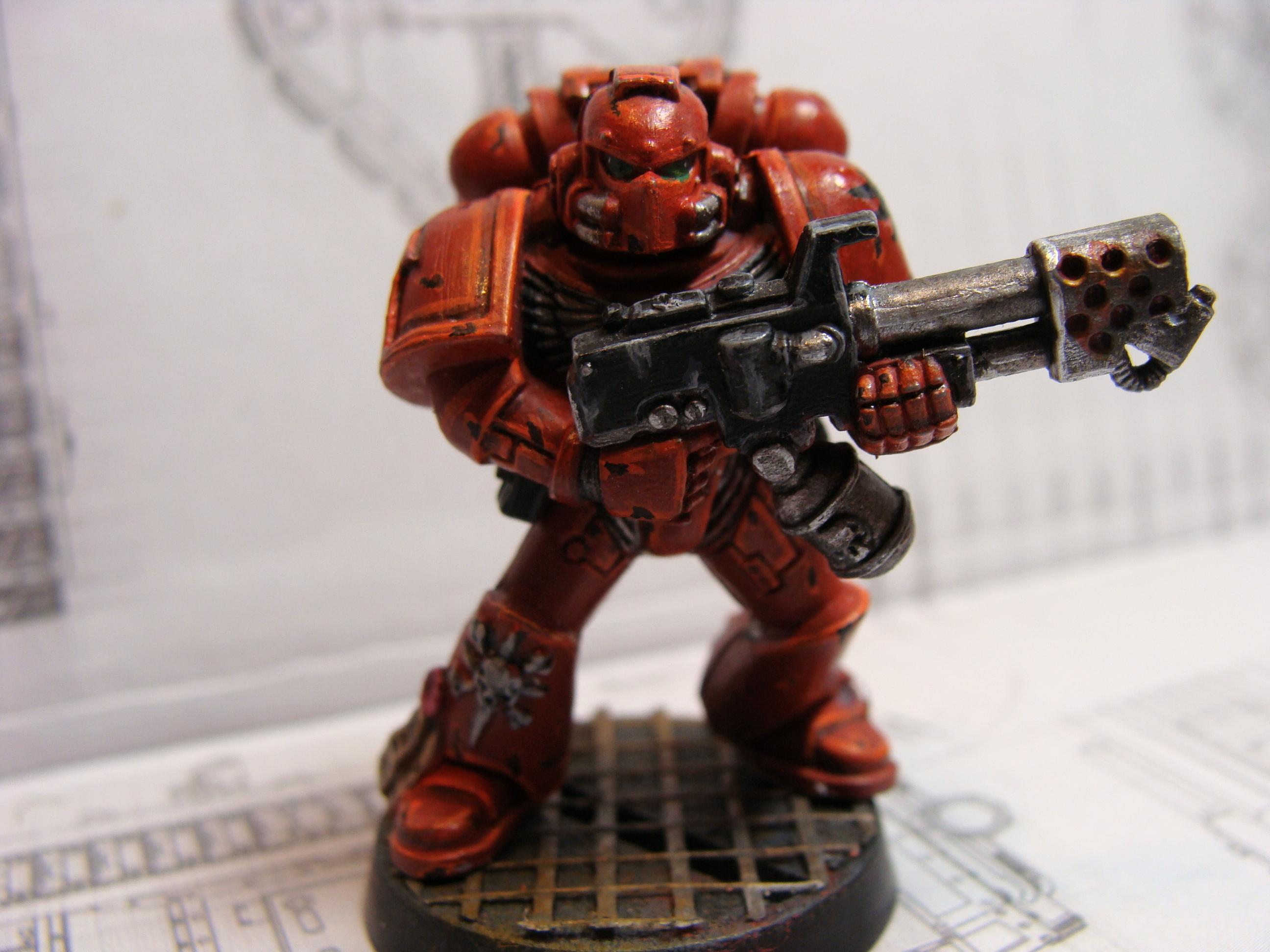 Assault On Black Reach, Battle Damage, Blood Angels, Space Marines, Tactical