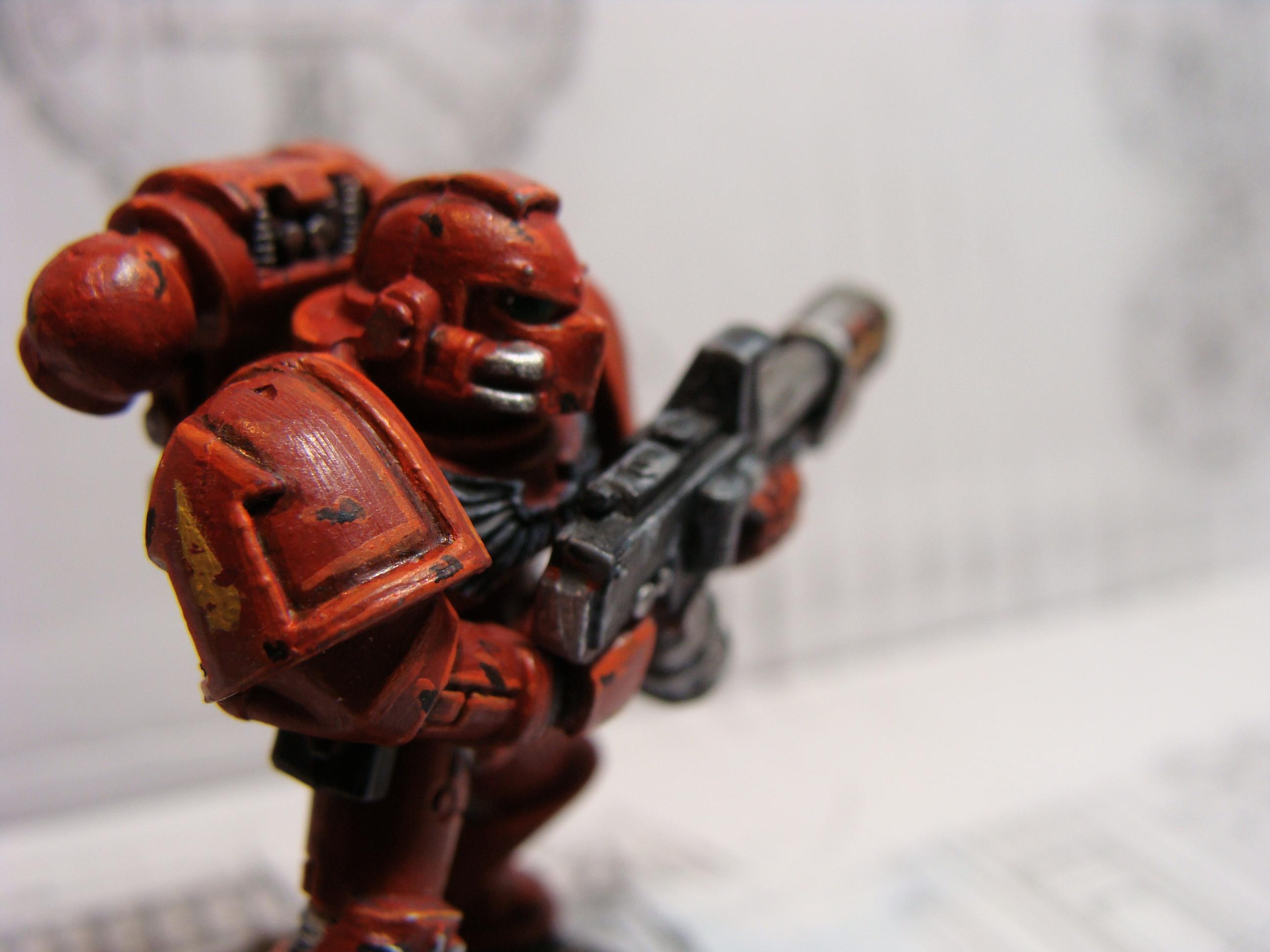 Assault On Black Reach, Battle Damage, Blood Angels, Space Marines, Tactical