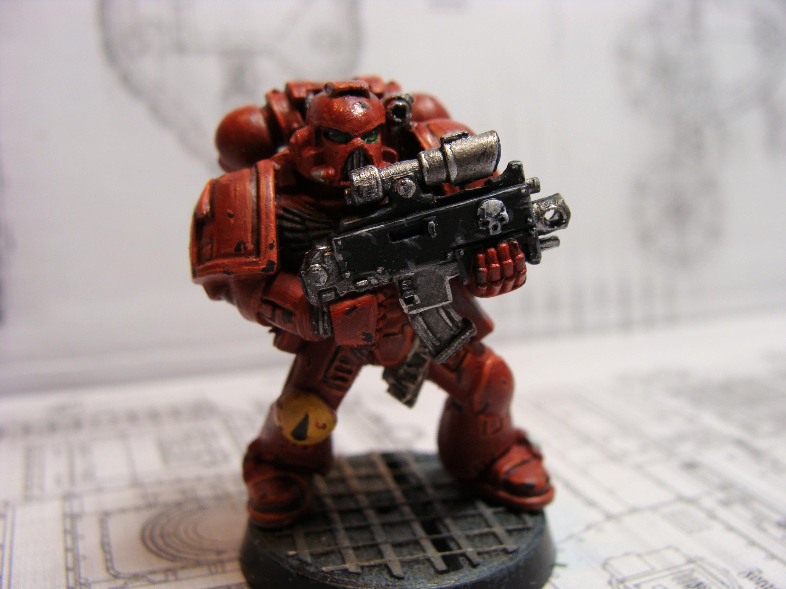 Assault On Black Reach, Battle Damage, Blood Angels, Space Marines, Tactical