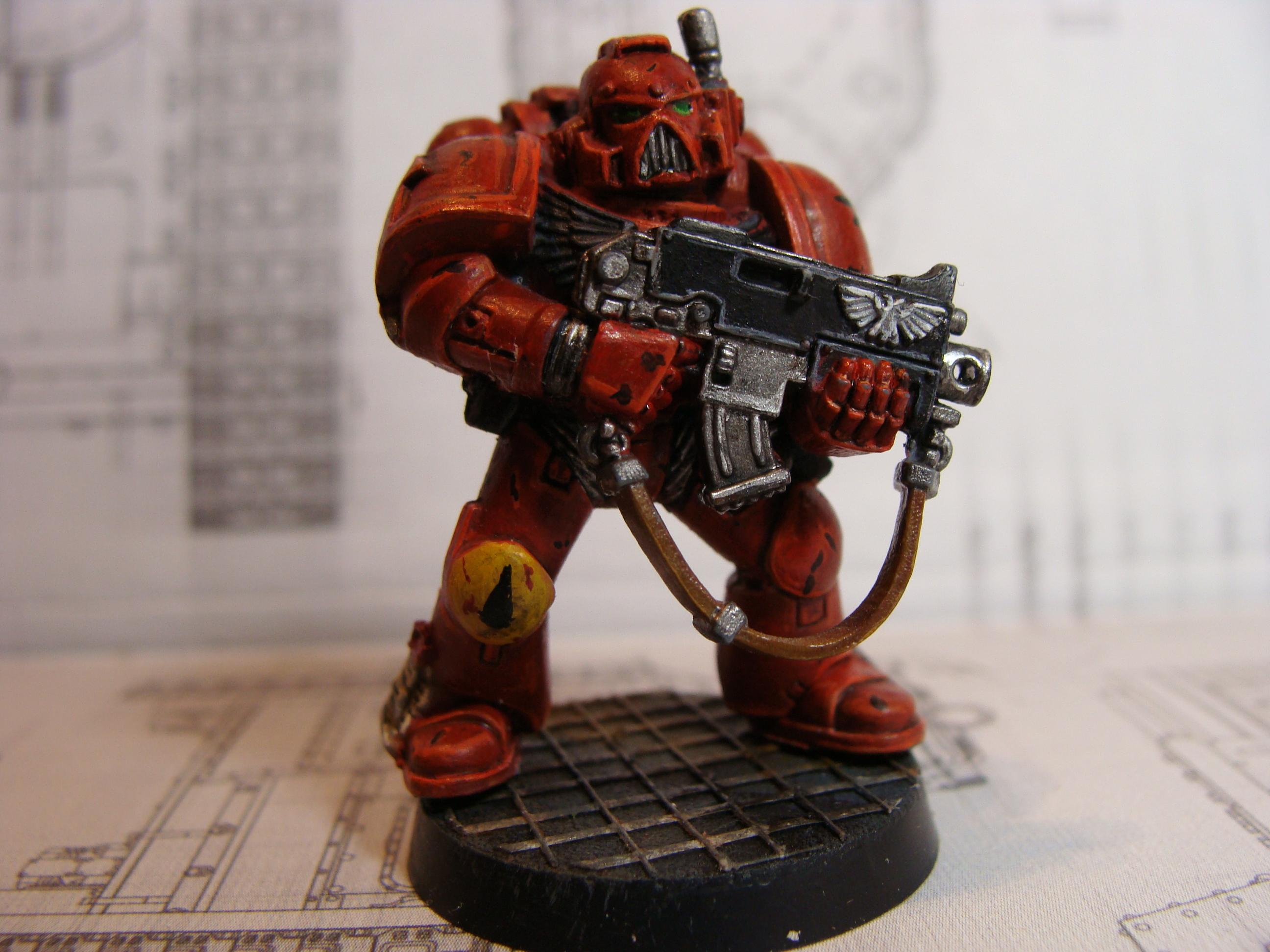 Assault On Black Reach, Battle Damage, Blood Angels, Space Marines, Tactical