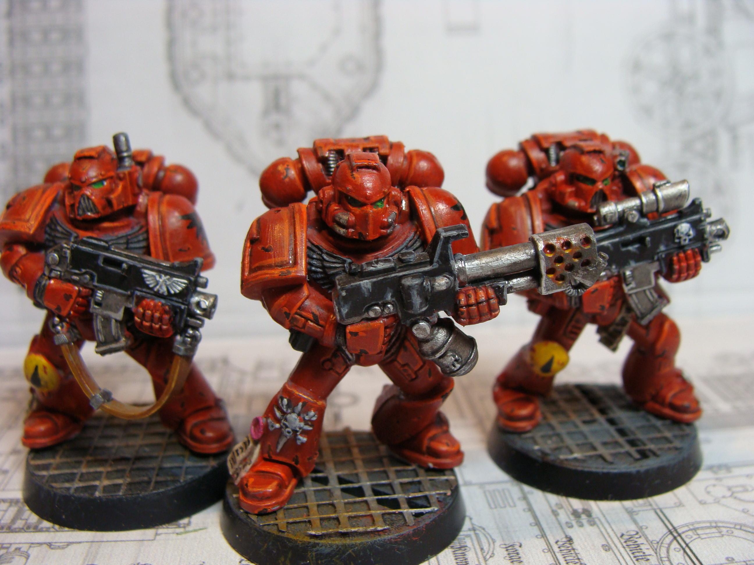 Assault On Black Reach, Battle Damage, Blood Angels, Space Marines, Tactical