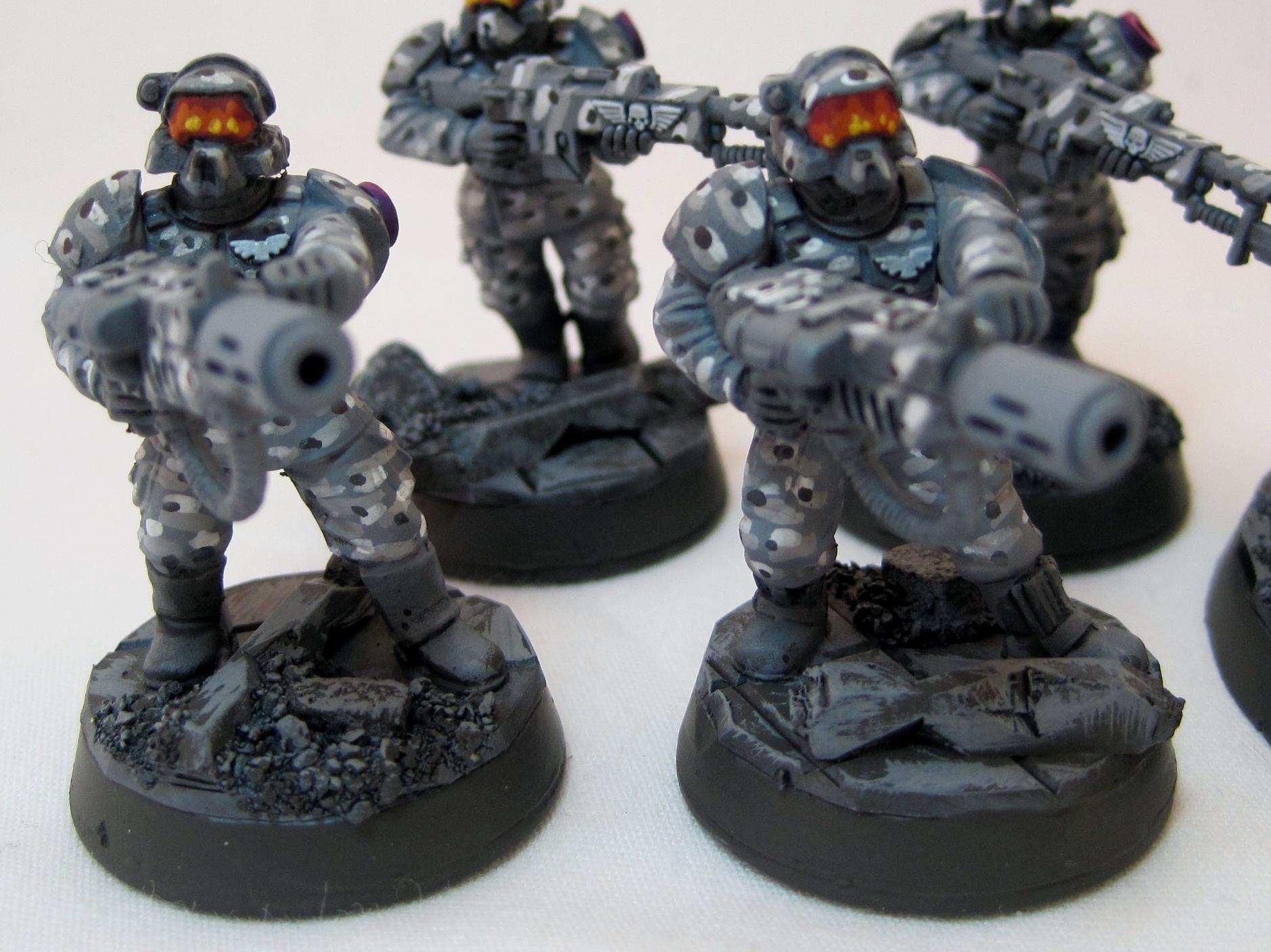 Cadians, Camouflage, Infantry, Platoon, Urban