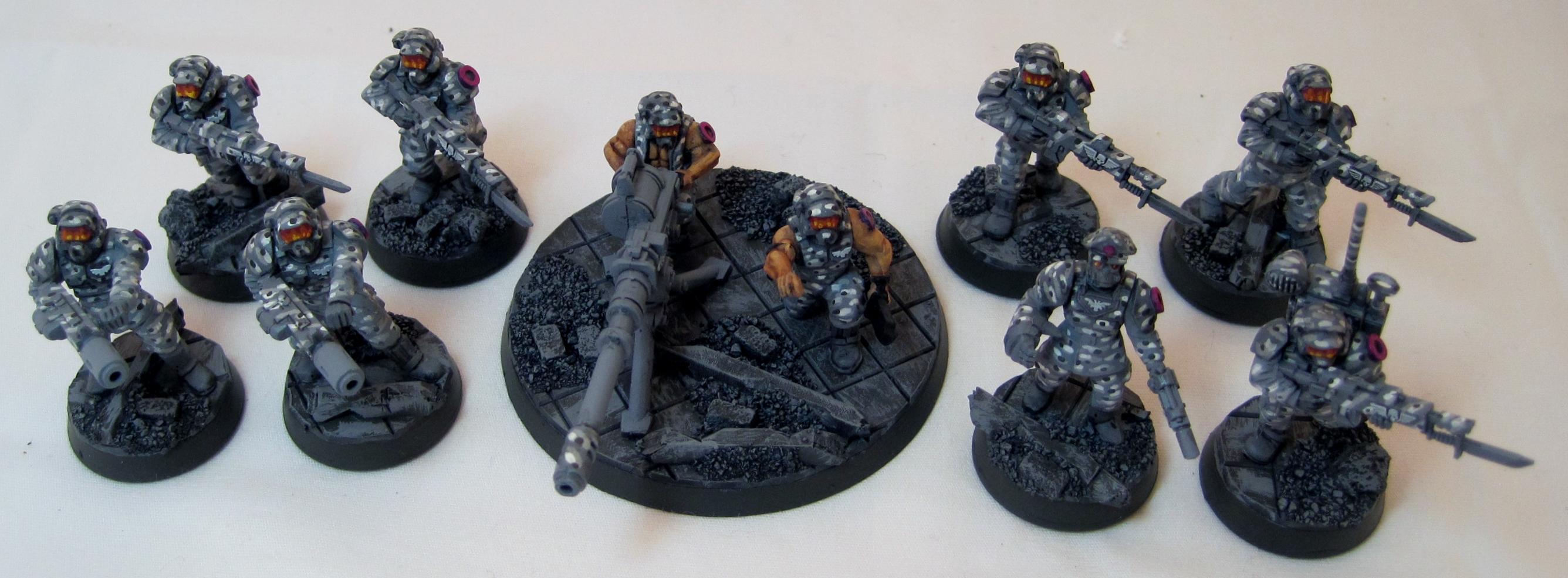 Cadians, Camouflage, Infantry, Platoon, Urban