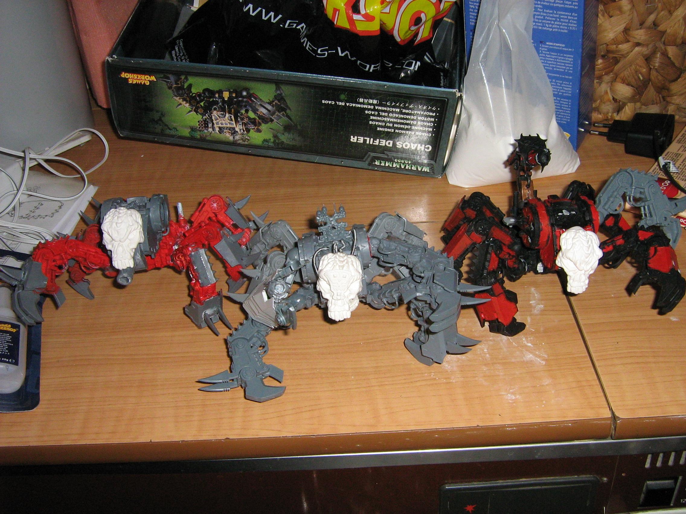 Chaos, Defilers, Molds, Skull