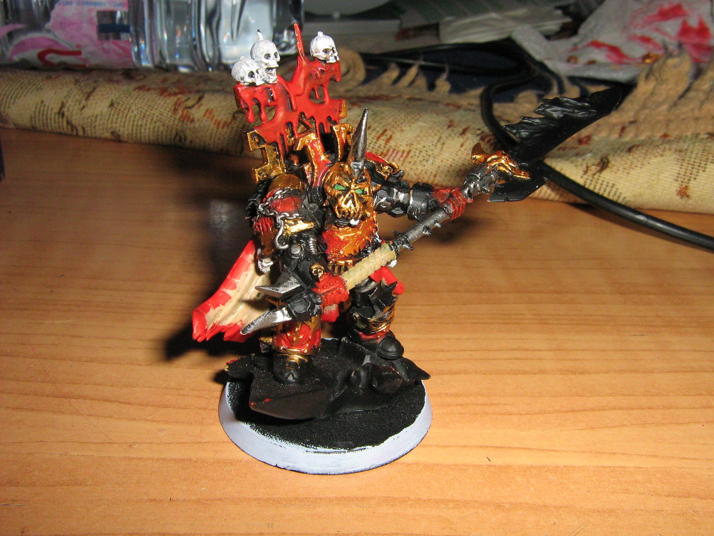 Chaos, Deamon Weapon, Khorne, Lord, Terminator Armor, World Eaters