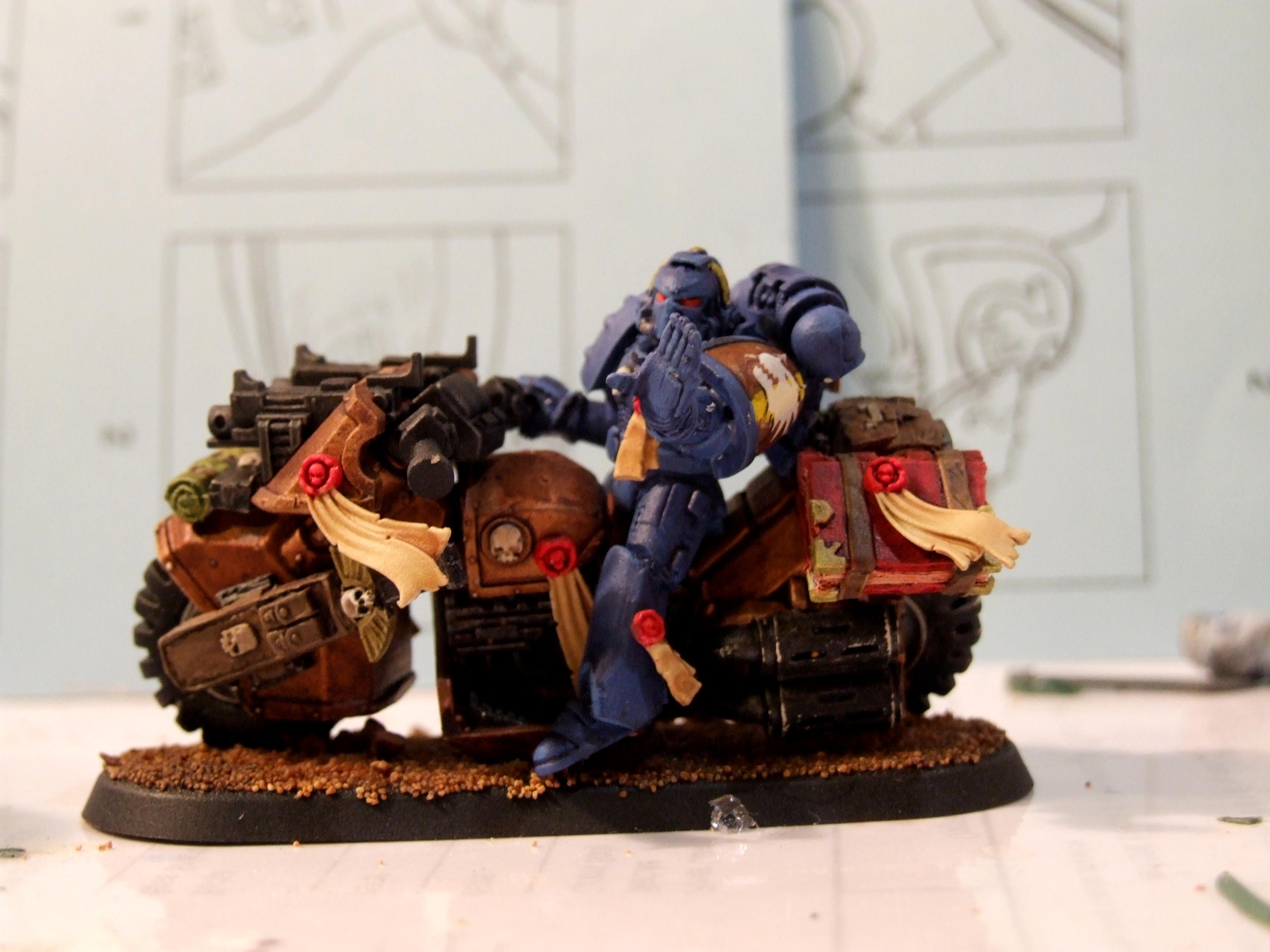 Bike, Librarian, Space Marines