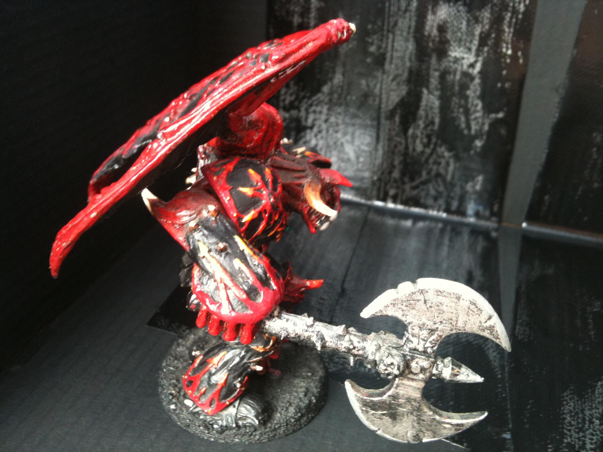 Axe, Chaos, Daemons, Prince, Red