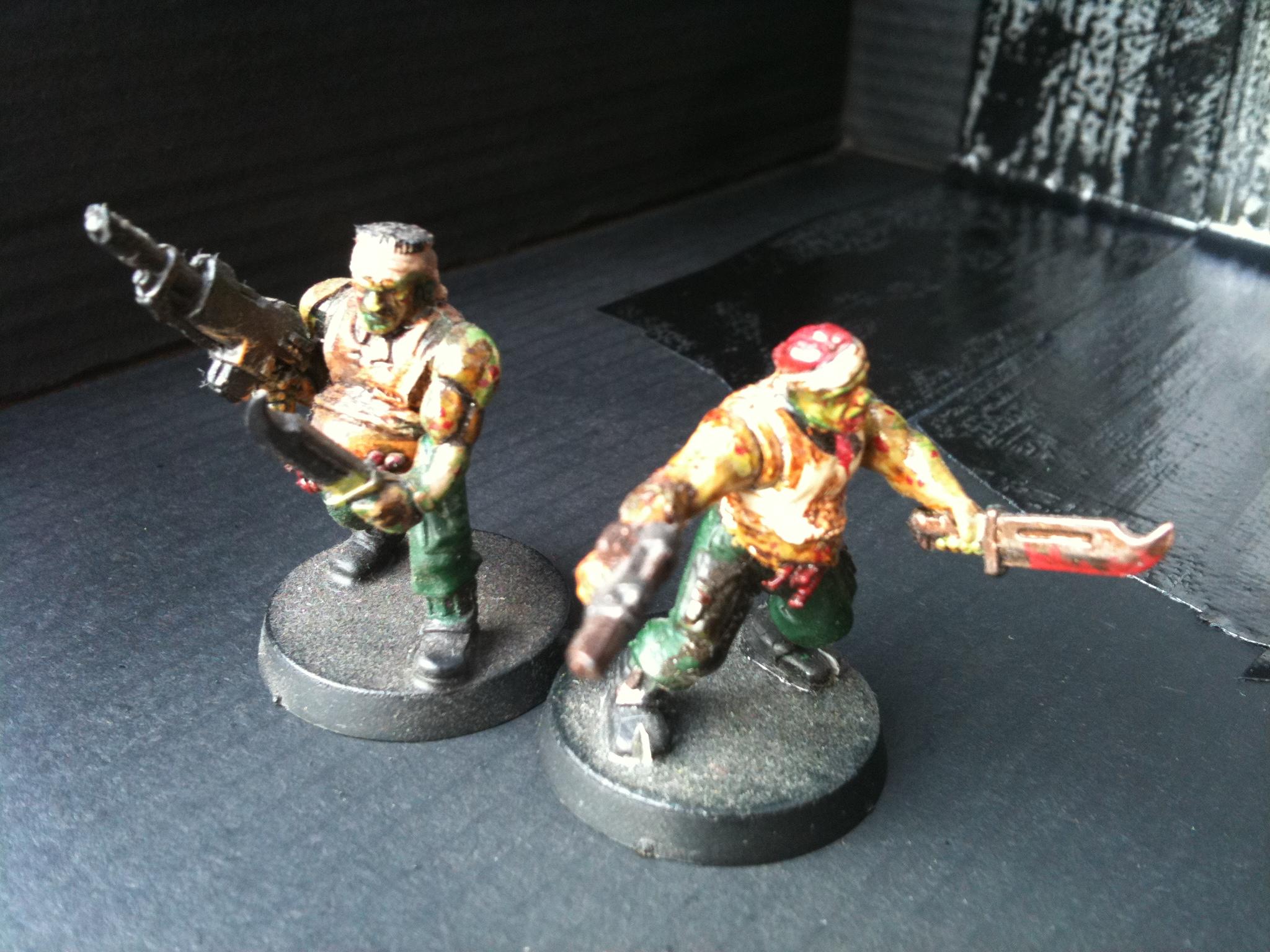 Catachan, Chaos, Conversion, Daemons, Guard, Nurgle, Plague