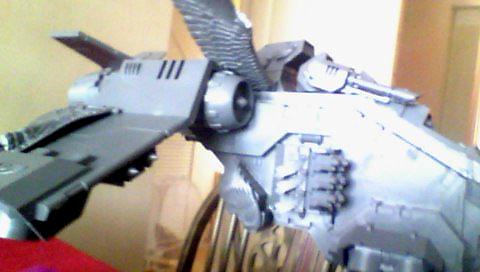 Angel, Blood Angels, Decorated, Vehicle, Winged