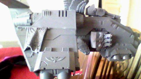 Angel, Blood Angels, Decorated, Vehicle, Winged