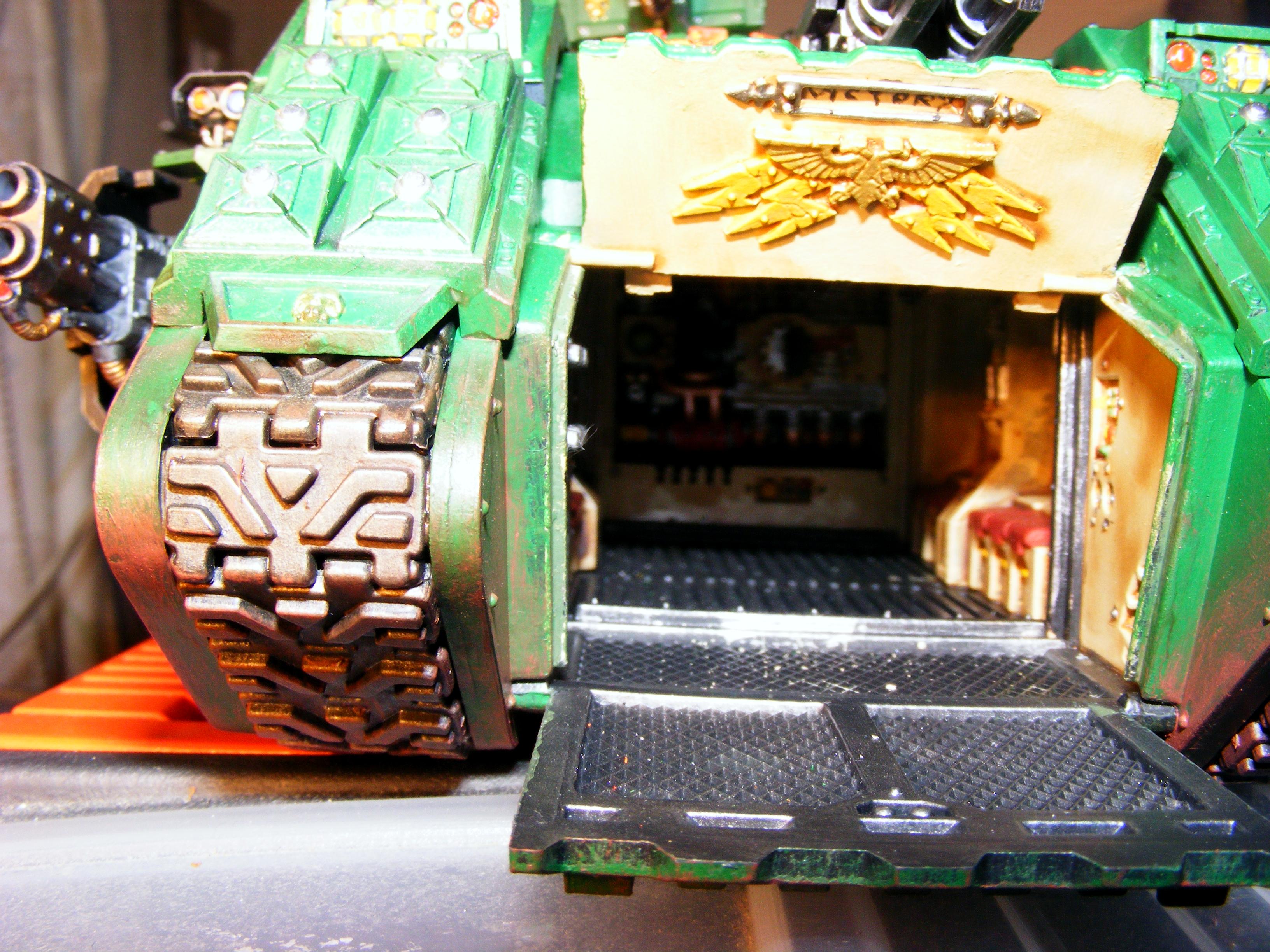Land Raider, Space Marines, Warhammer 40,000, Work In Progress