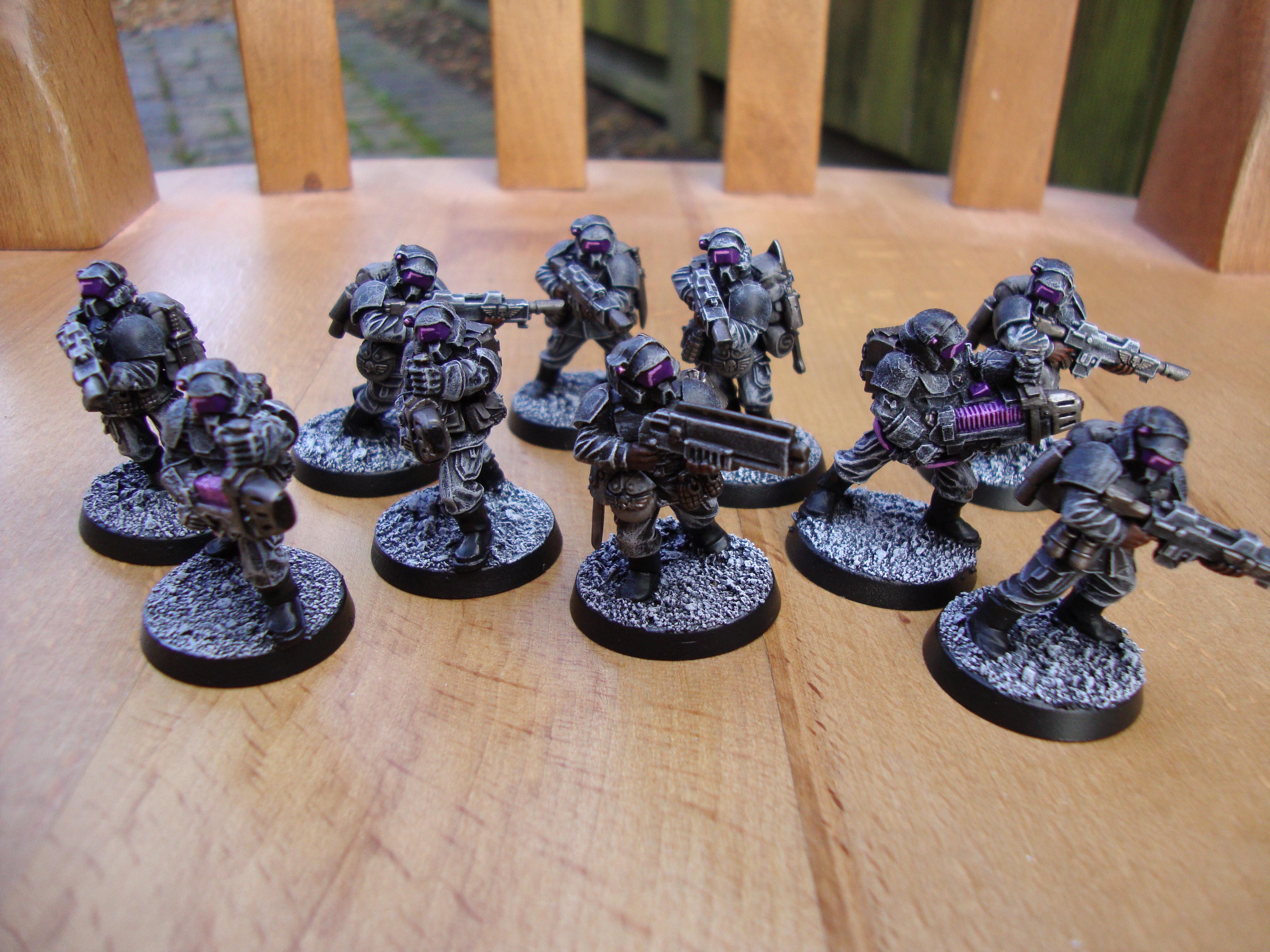 Imperial Guard, Lasguns, Plasma Guns
