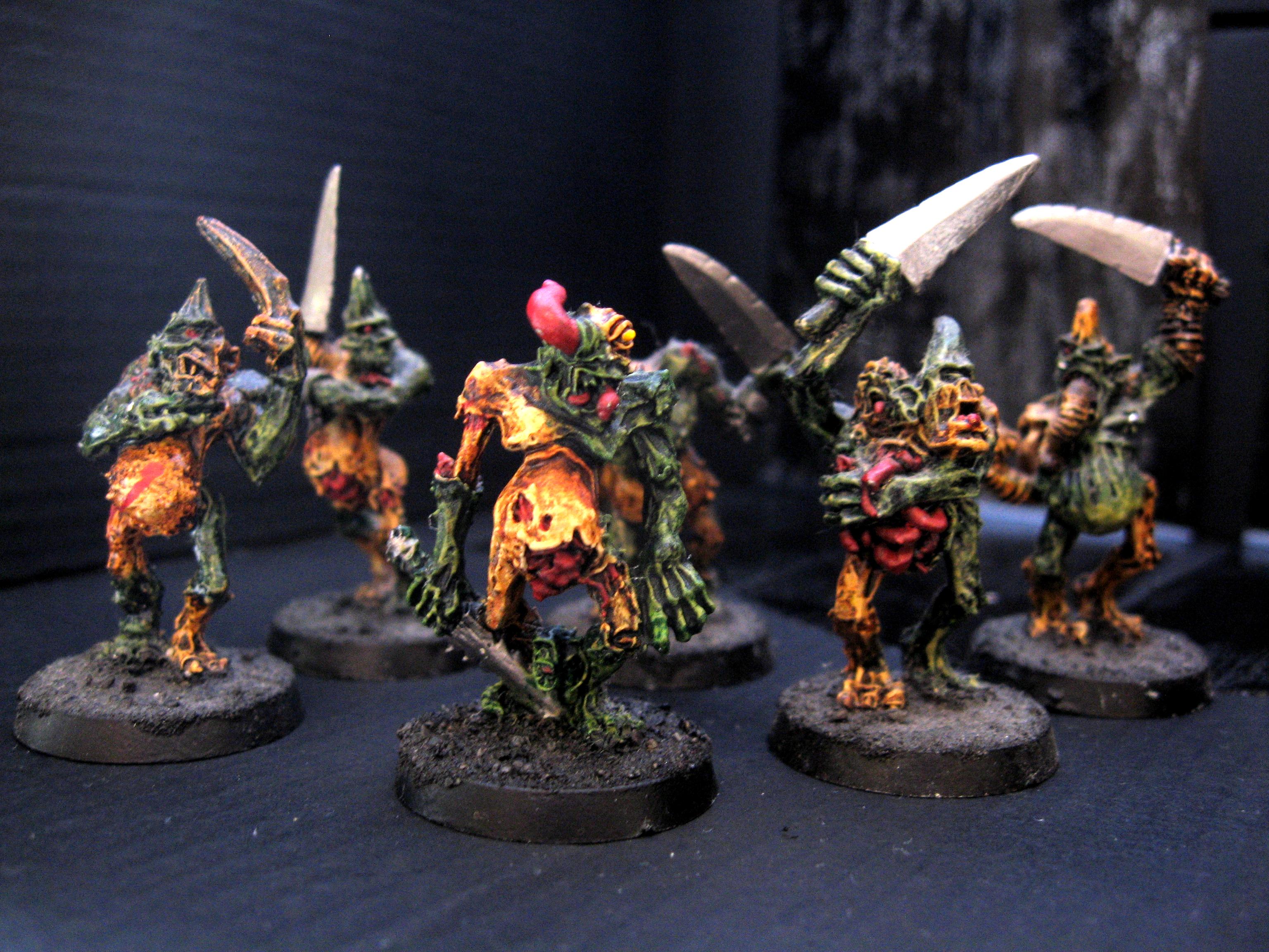 Daemons, Nurgle, Plague, Plaguebearers