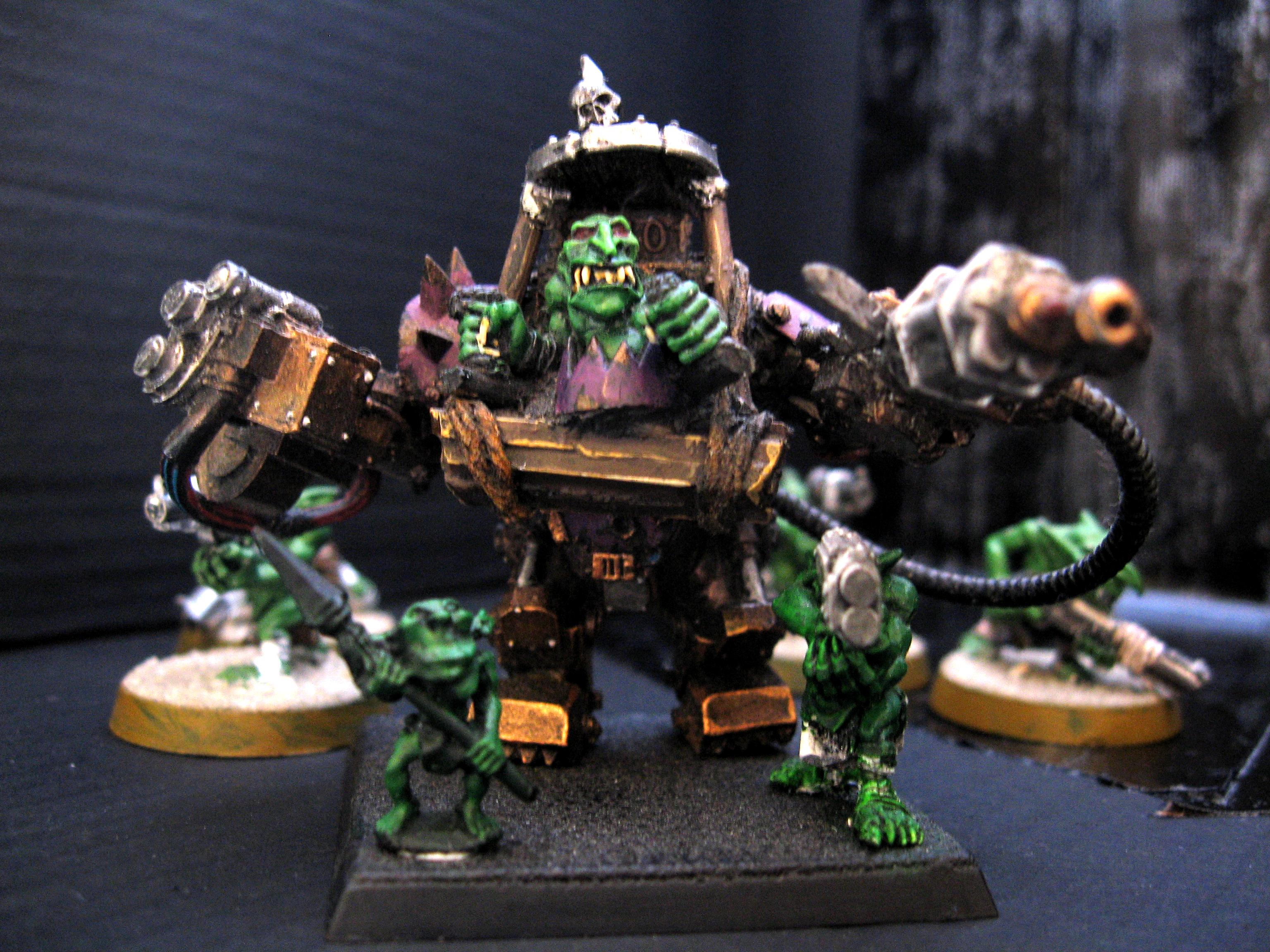 Armor, Conversion, Custom, Gretchin, Grotbot, Grots, Mega