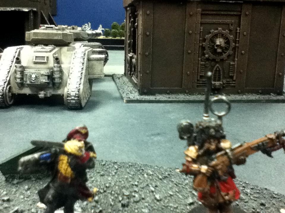 Battle Report, Eldar, Imperial Guard, Vostroyan