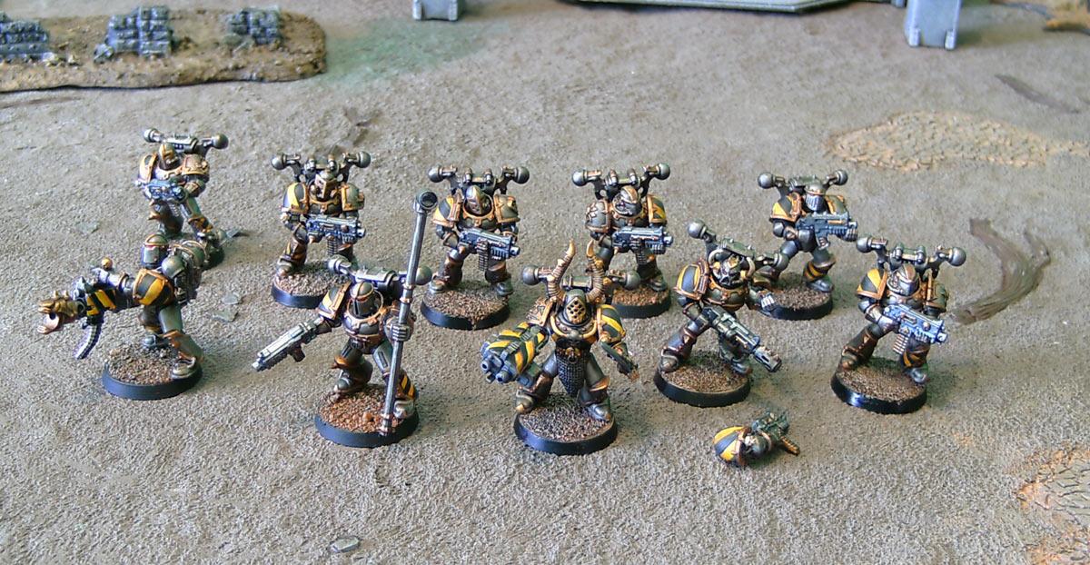 Chaos, Chaos Space Marines, Iron Marauders, Iron Warriors, Ouze, Warhammer 40,000, Work In Progress, Worklog