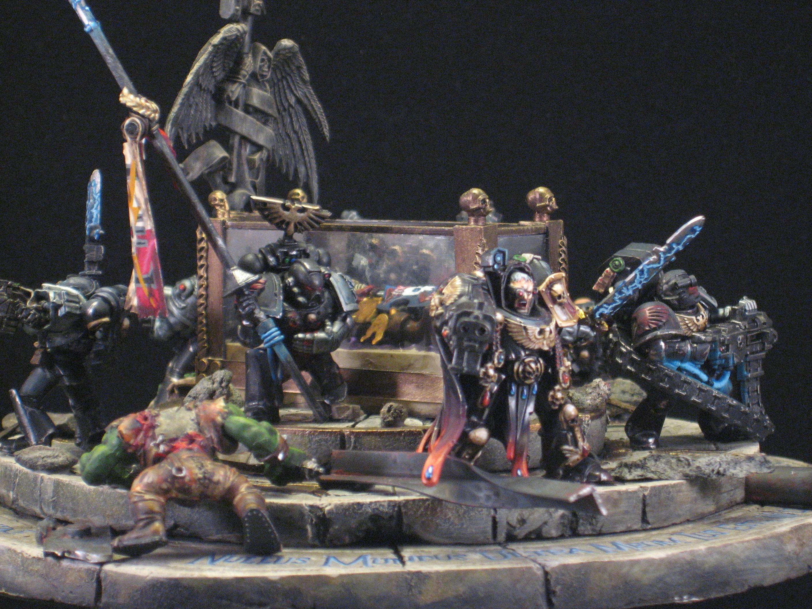 Diorama Space Marine