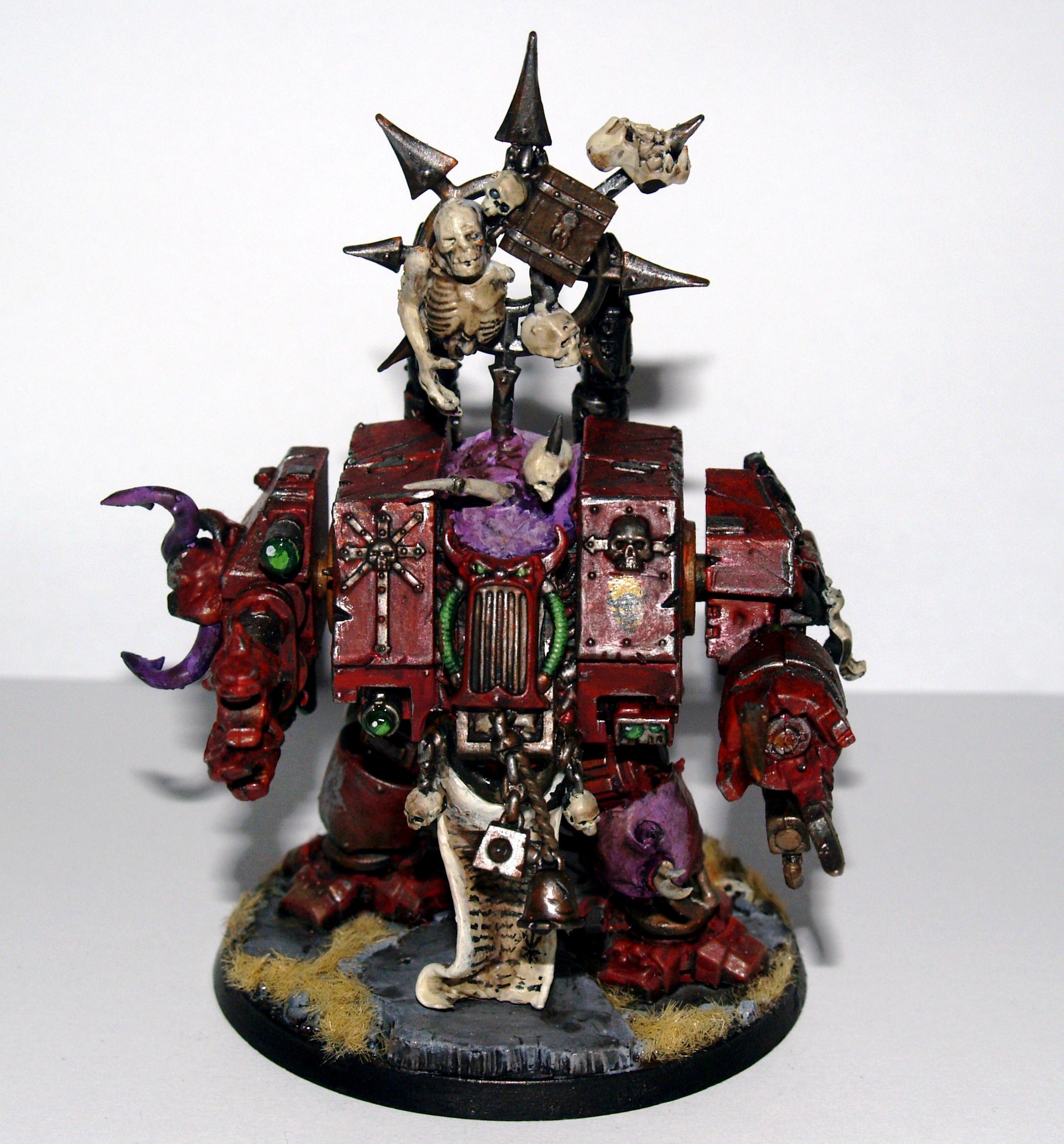 Chaos, Chaos Space Marines, Dreadnought, Red, Word Bearers