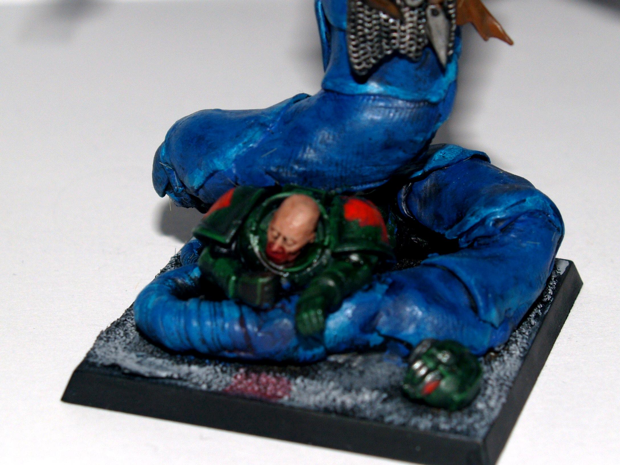 crushed space marine 
