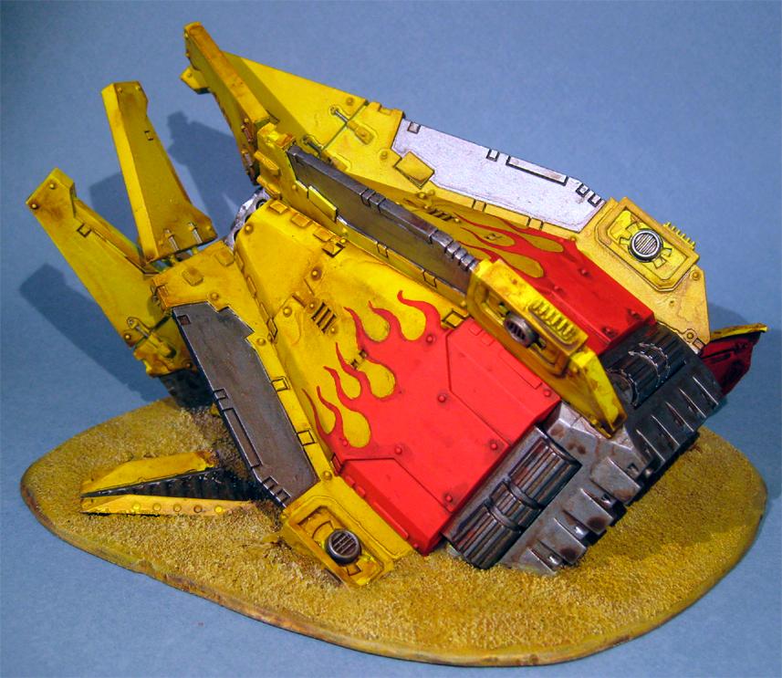 Crash, Drop Pod, Terrain, Warhammer 40,000, Work In Progress