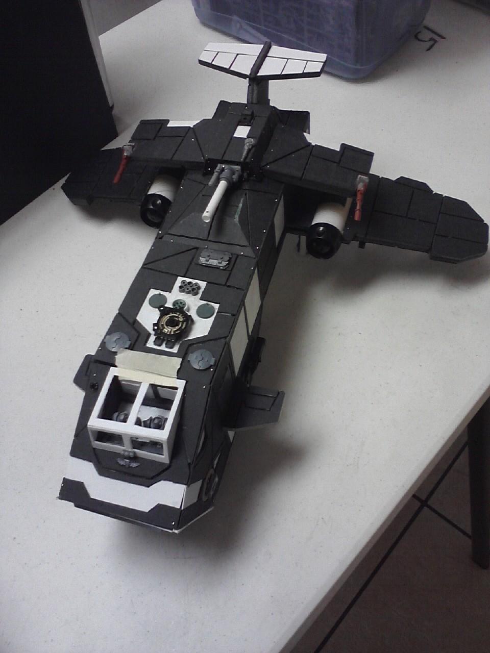 So enough with the VCR guts...Here's the Thunderhawk. 