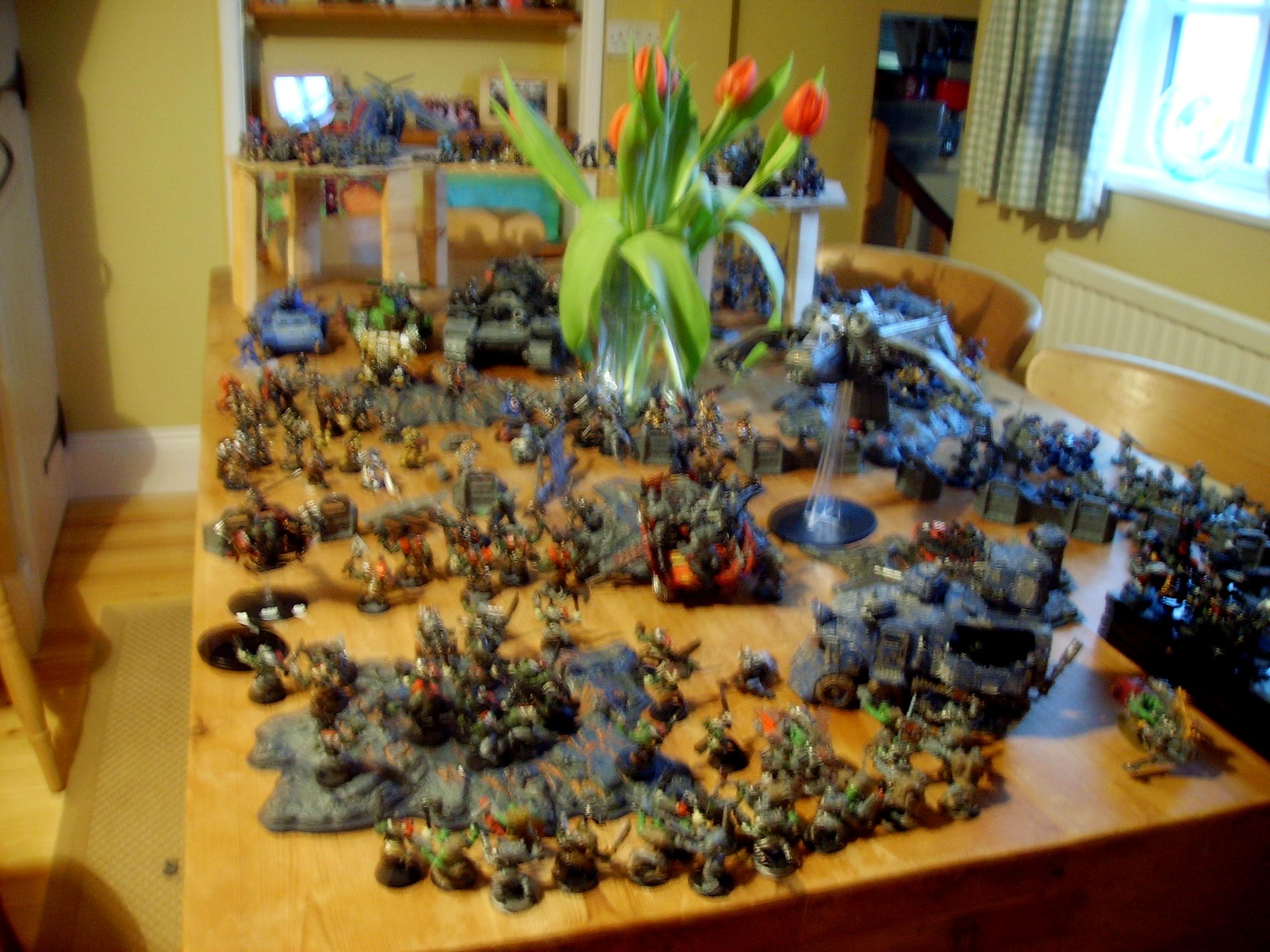 Battle, Diaramas, Dining Table