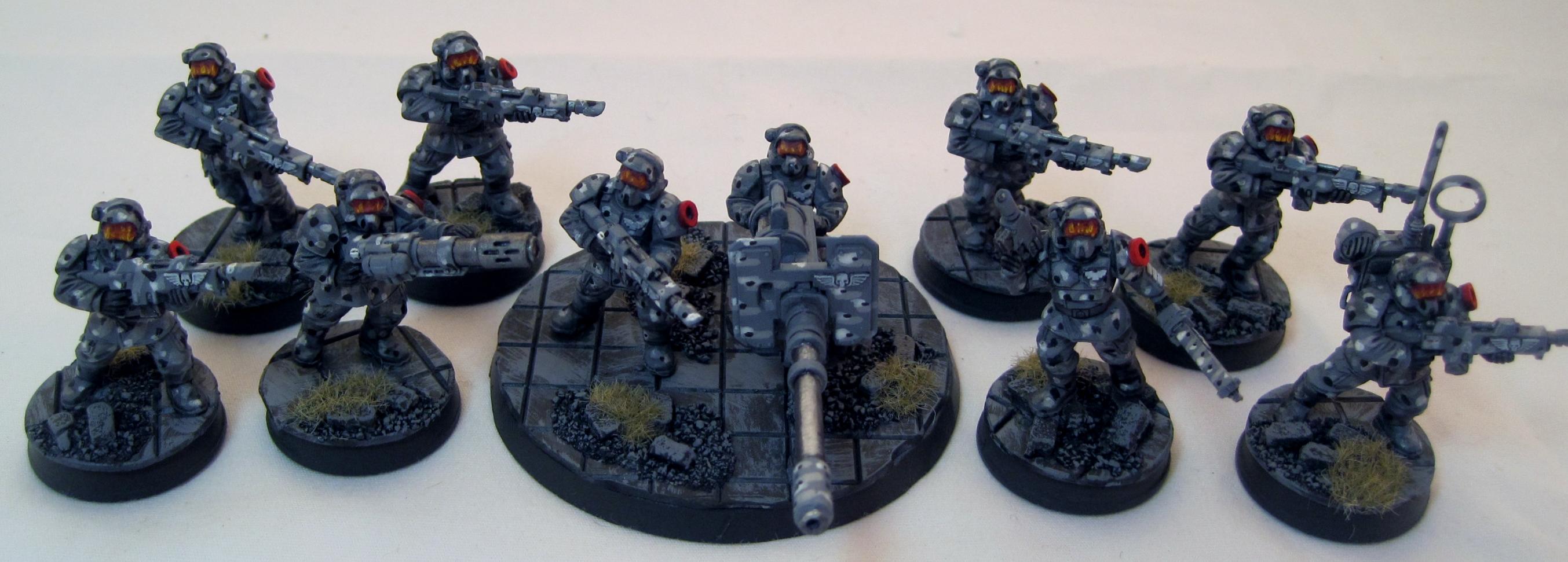 Cadians, Camouflage, Infantry, Platoon, Urban