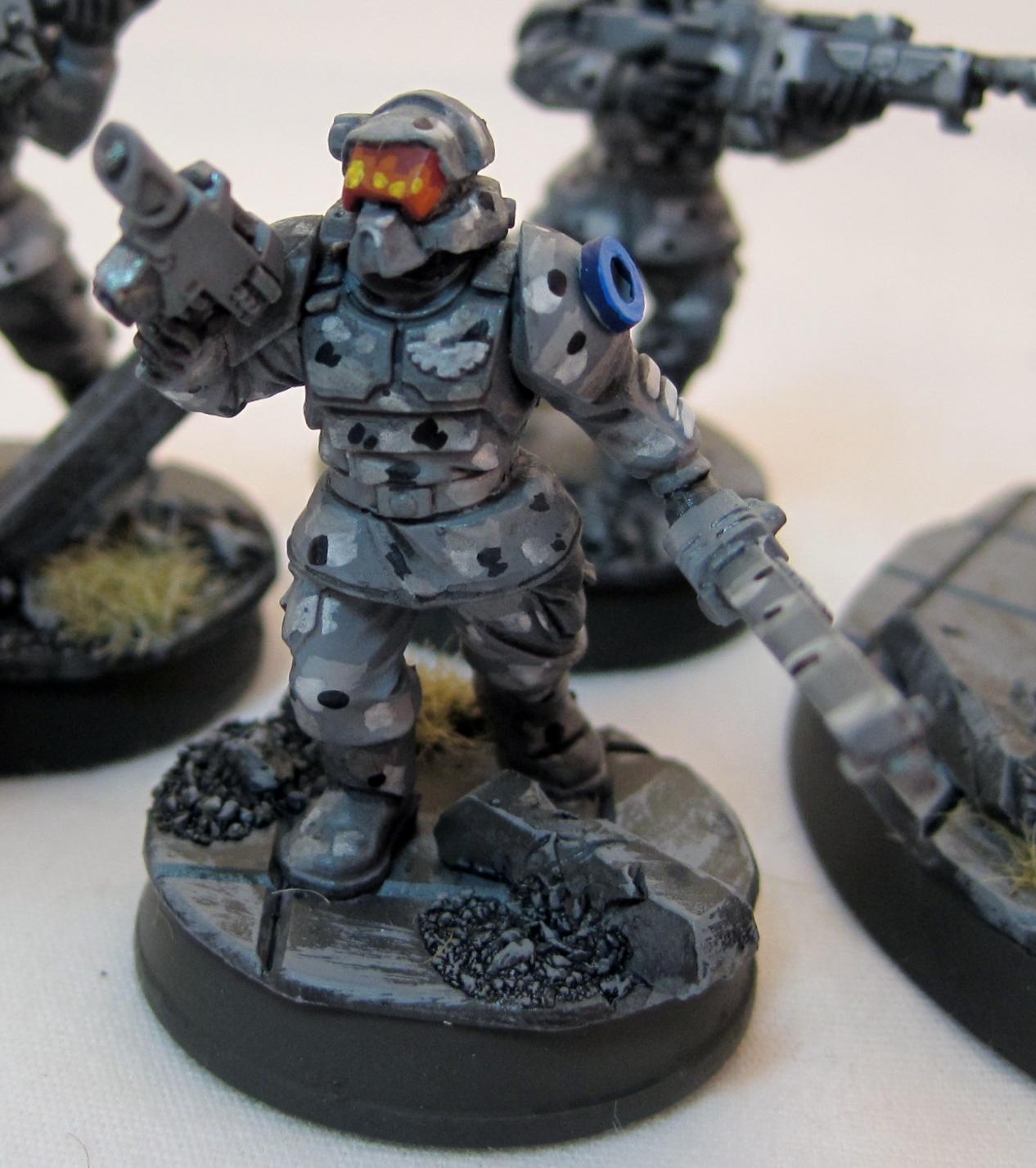 Cadians, Camouflage, Infantry, Platoon, Urban